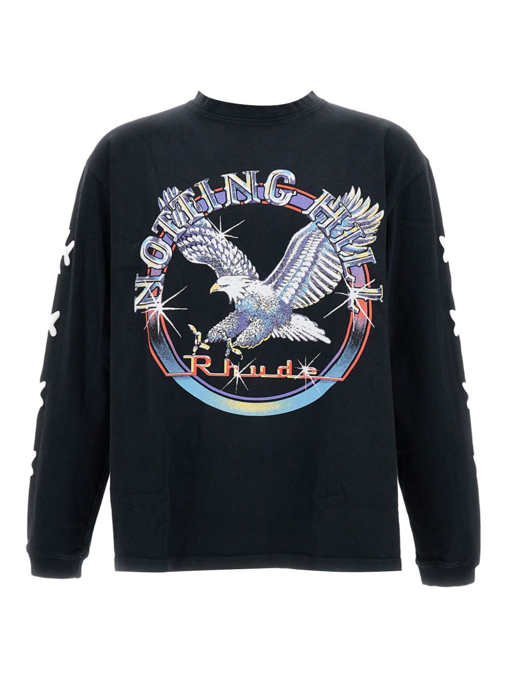 RHUDE Notting Hill Eagle Graphic Long Sleeve T-Shirt
