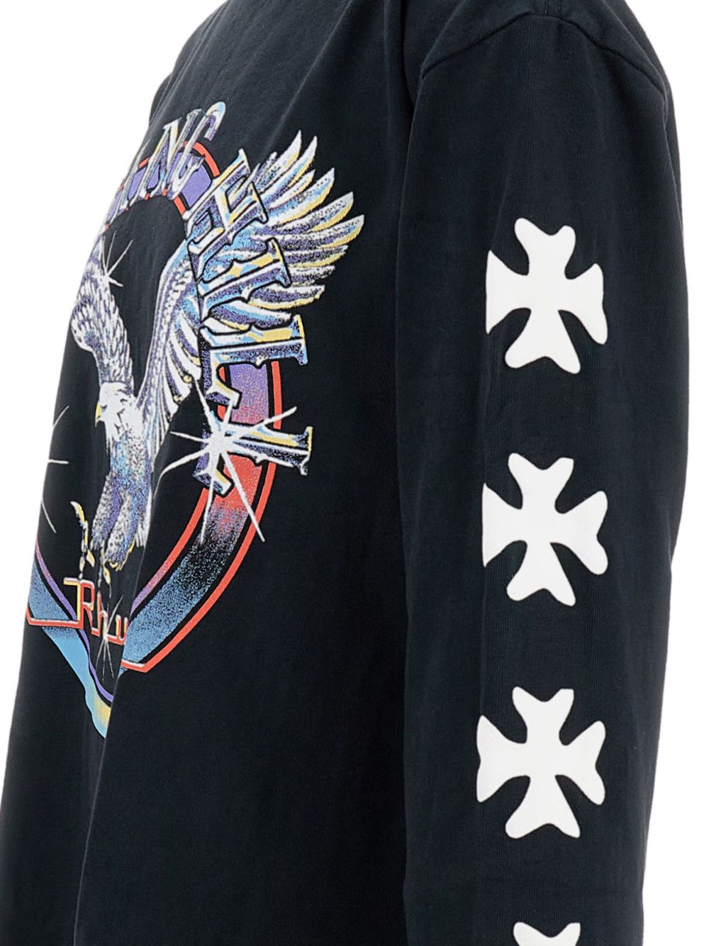 RHUDE Notting Hill Eagle Graphic Long Sleeve T-Shirt