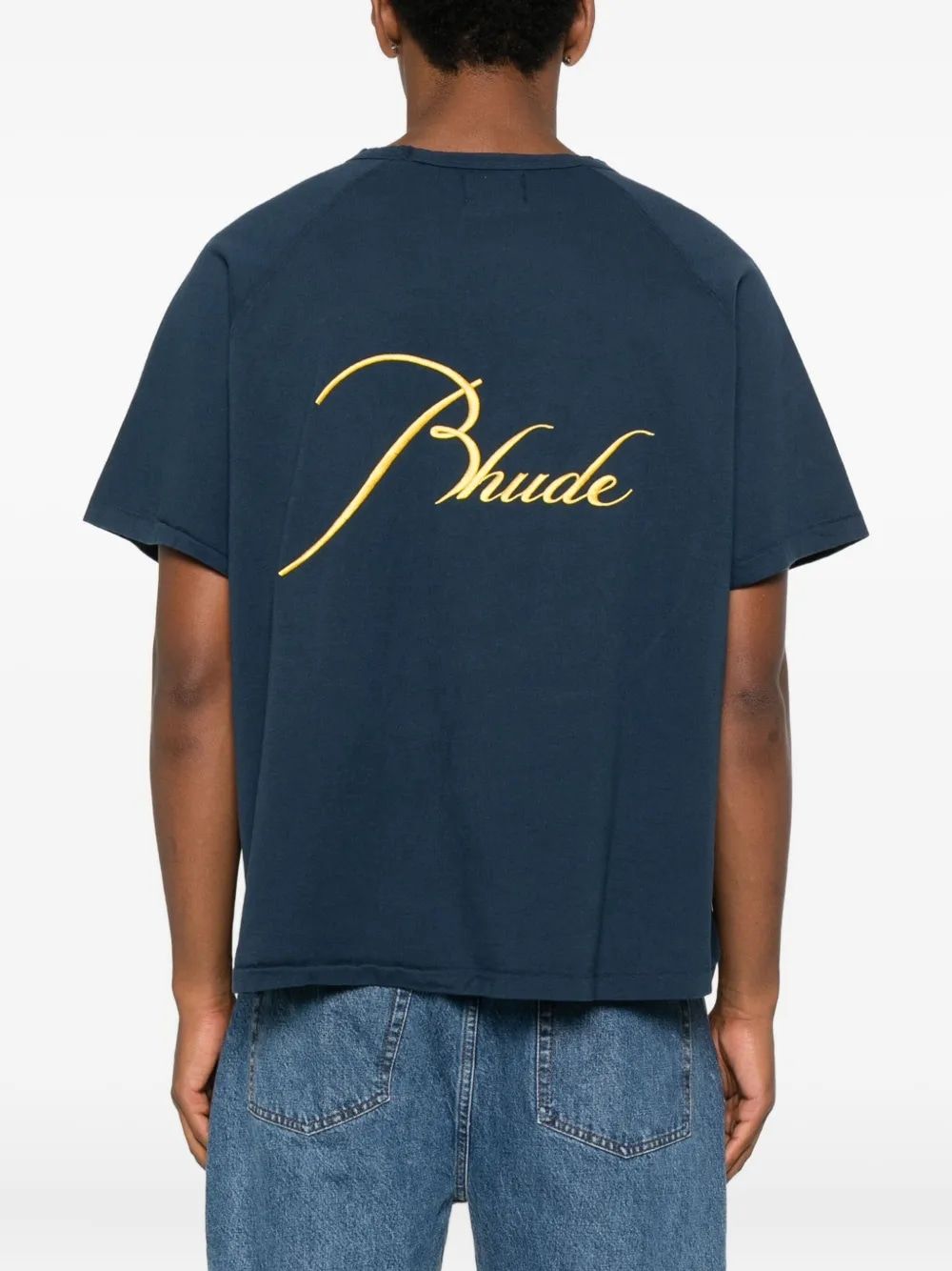 RHUDE Classic Raglan Tee for Men