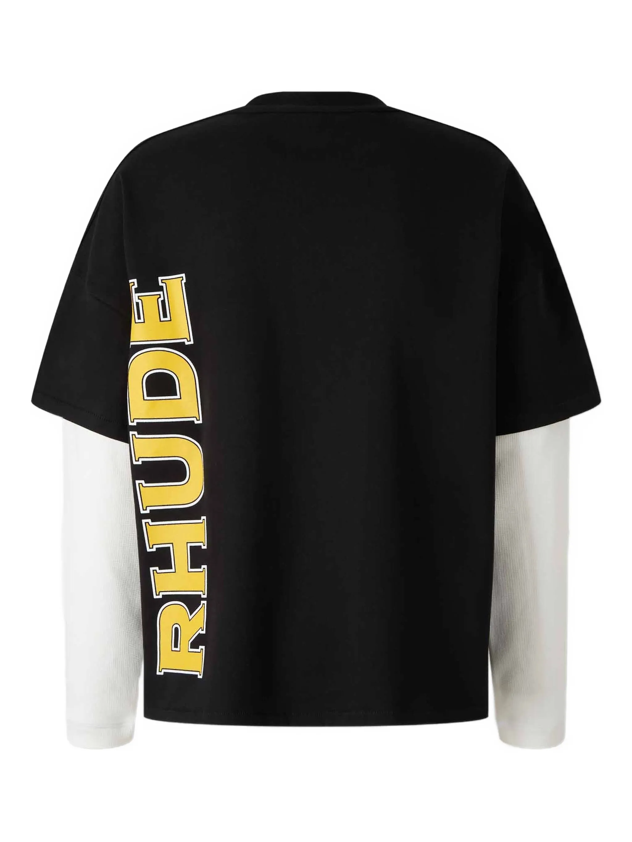 RHUDE Double Layer Long Sleeve Crew Neck T-Shirt
