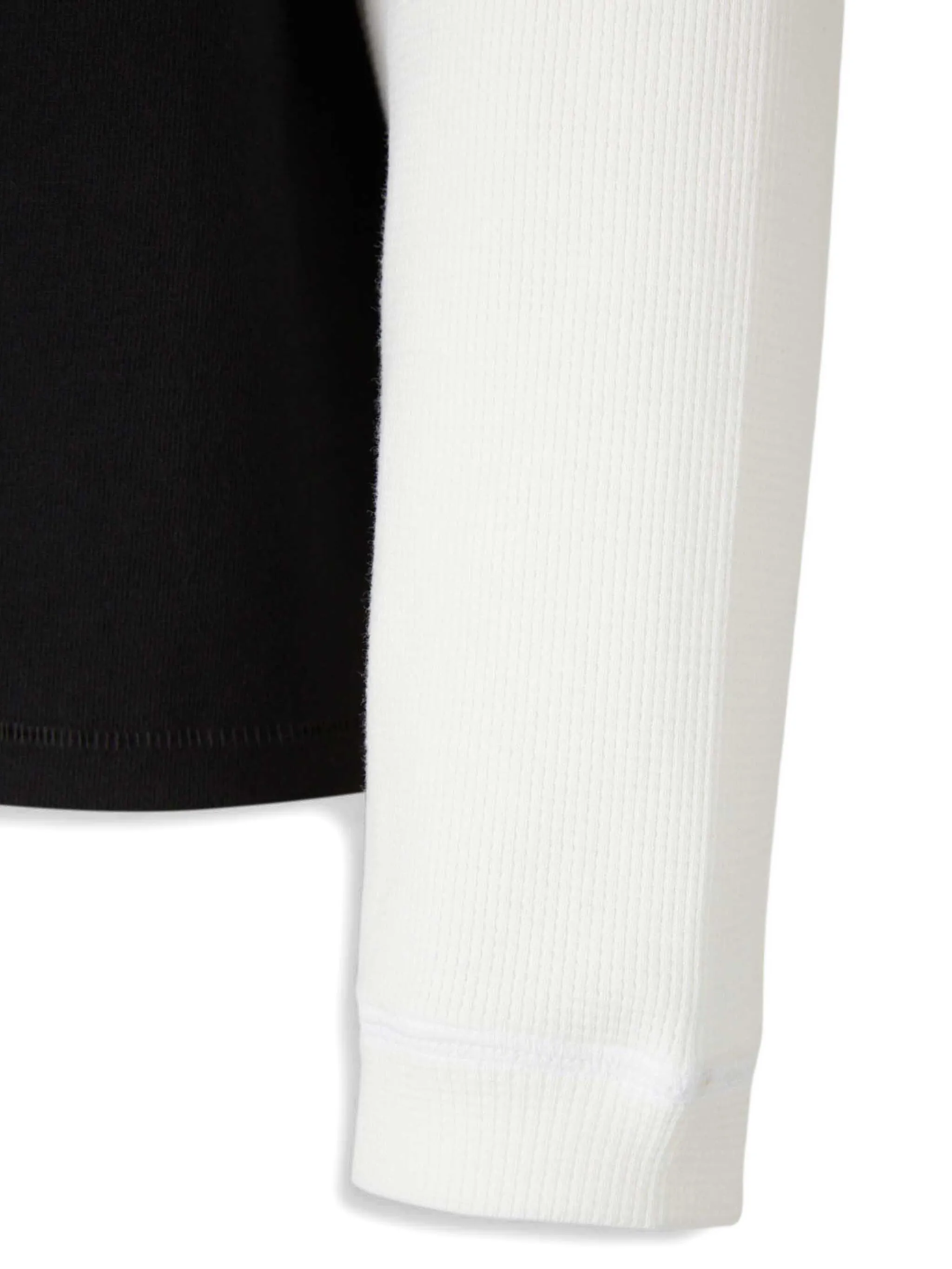 RHUDE Double Layer Long Sleeve Crew Neck T-Shirt