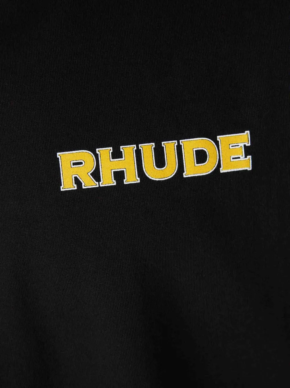 RHUDE Double Layer Long Sleeve Crew Neck T-Shirt