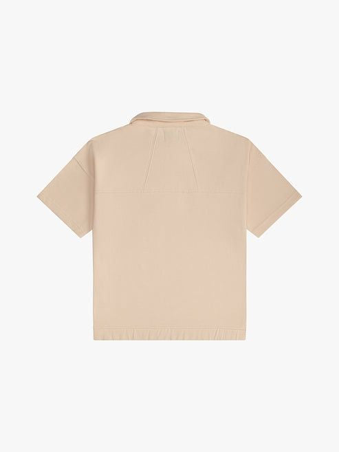RHUDE Mini Pique Snap Short Sleeve Polo