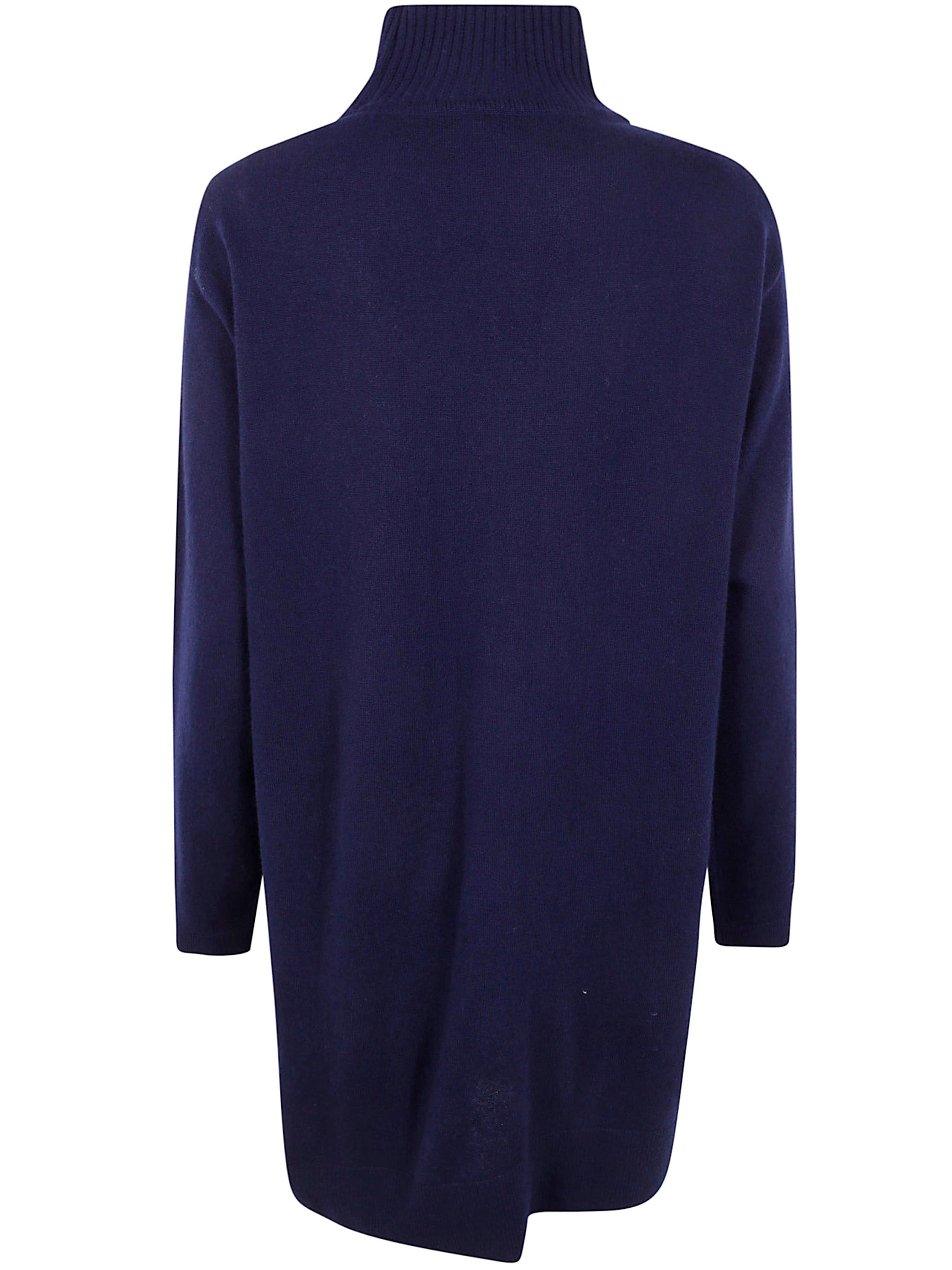 ROSSO PURO Oversized Long Sleeves Turtle Neck Sweater