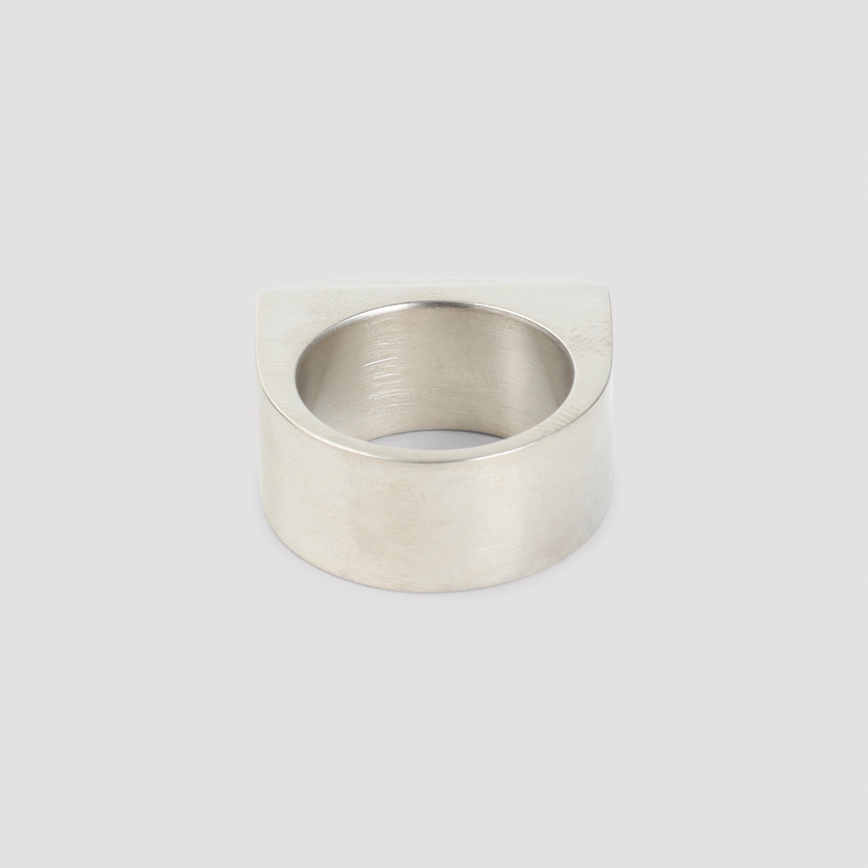 RICK OWENS Crystal Pyramid Unisex Ring