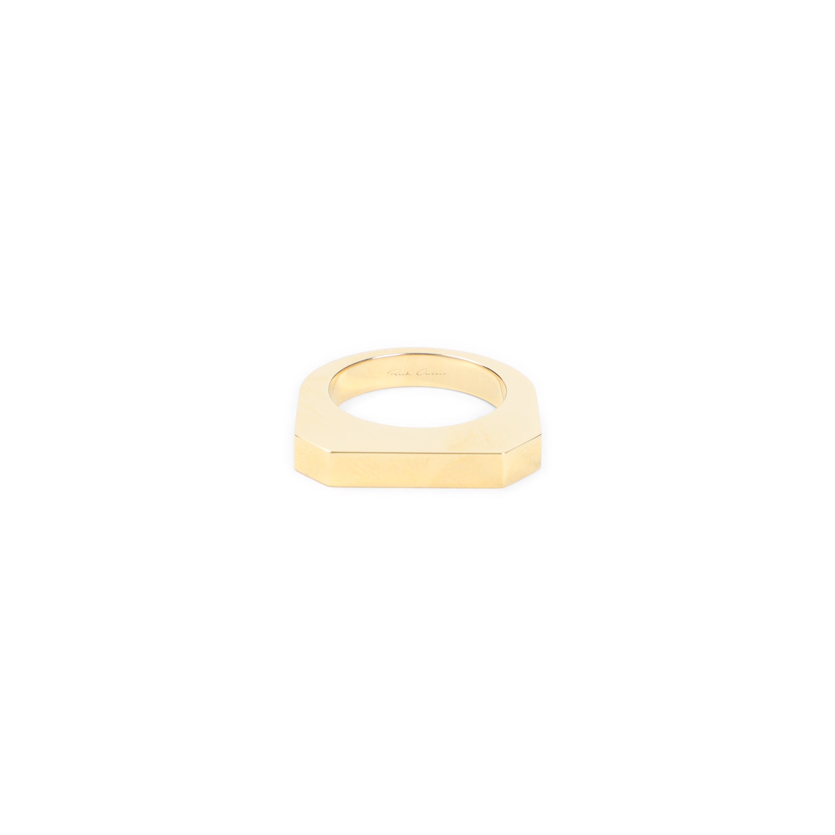 RICK OWENS Hollywood Metallic Ring