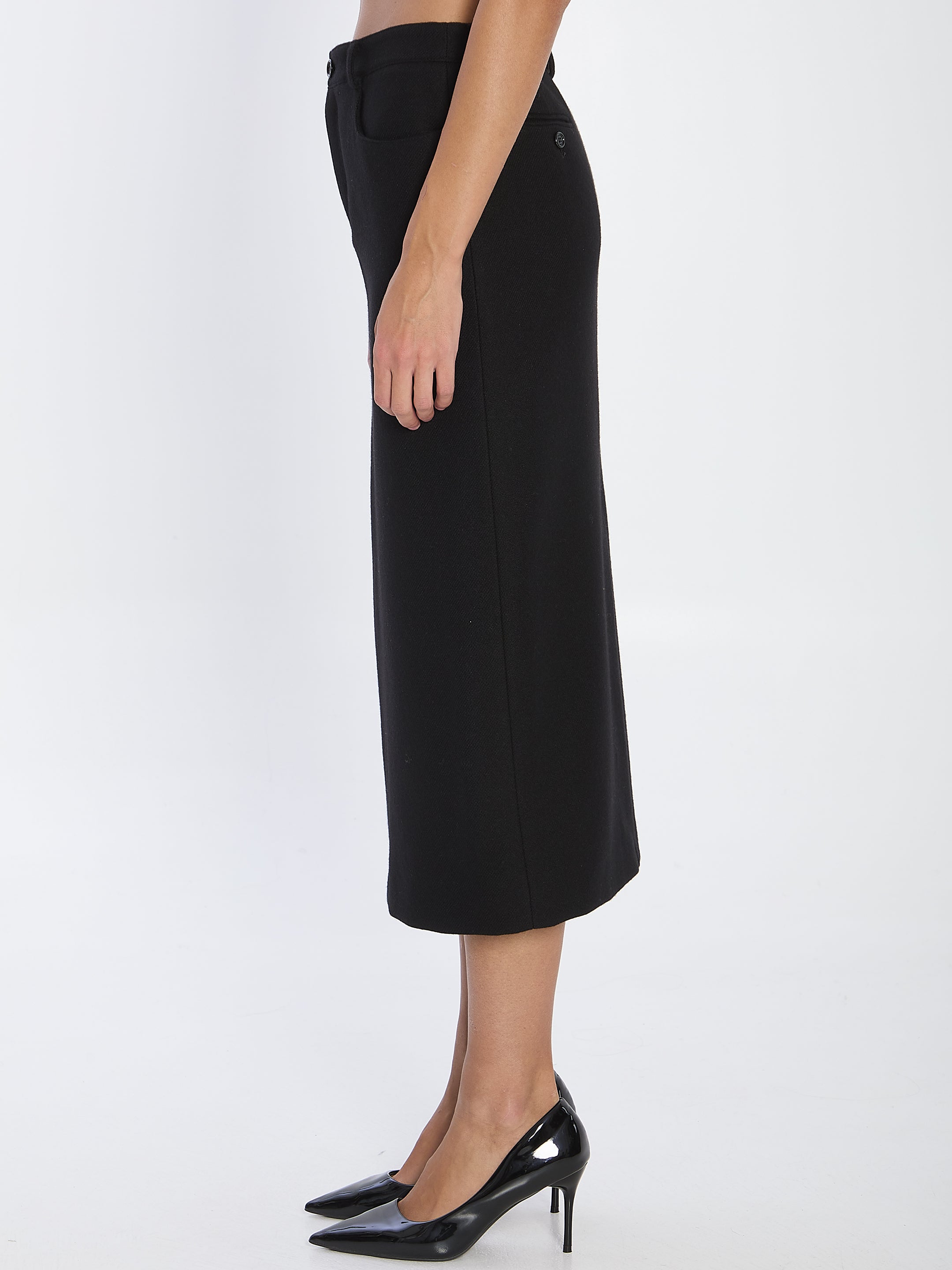 CELINE Mid-Rise Pencil Skirt Size 36