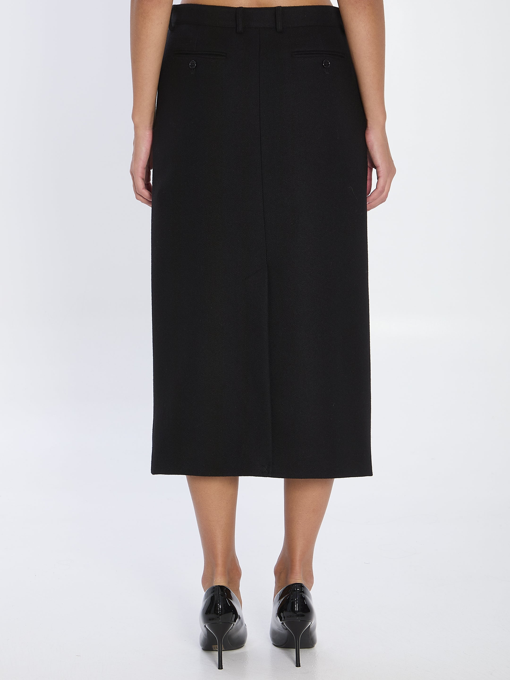 CELINE Mid-Rise Pencil Skirt Size 36