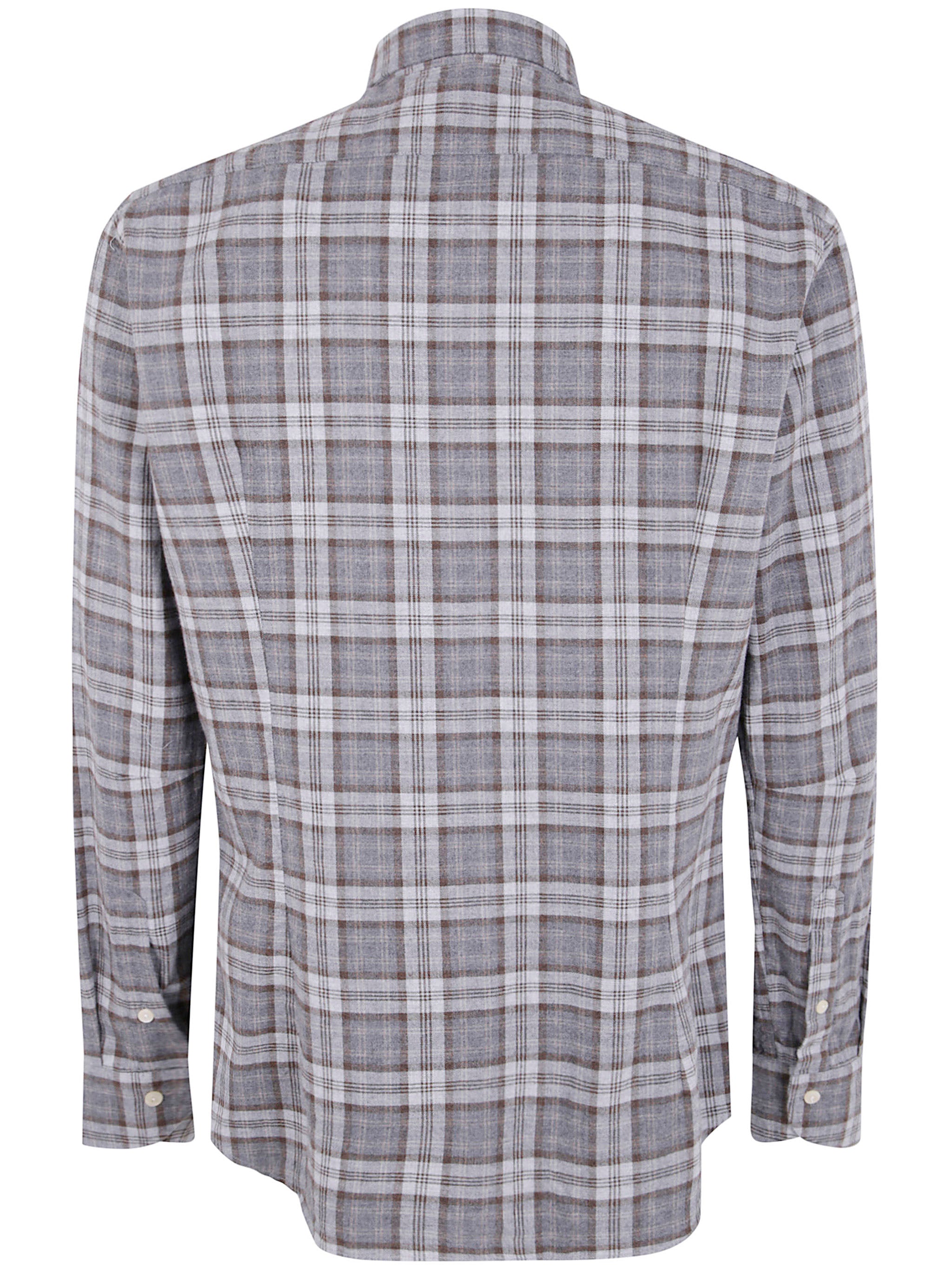 TINTORIA MATTEI Men's Tartan Shirt - FW25 Collection