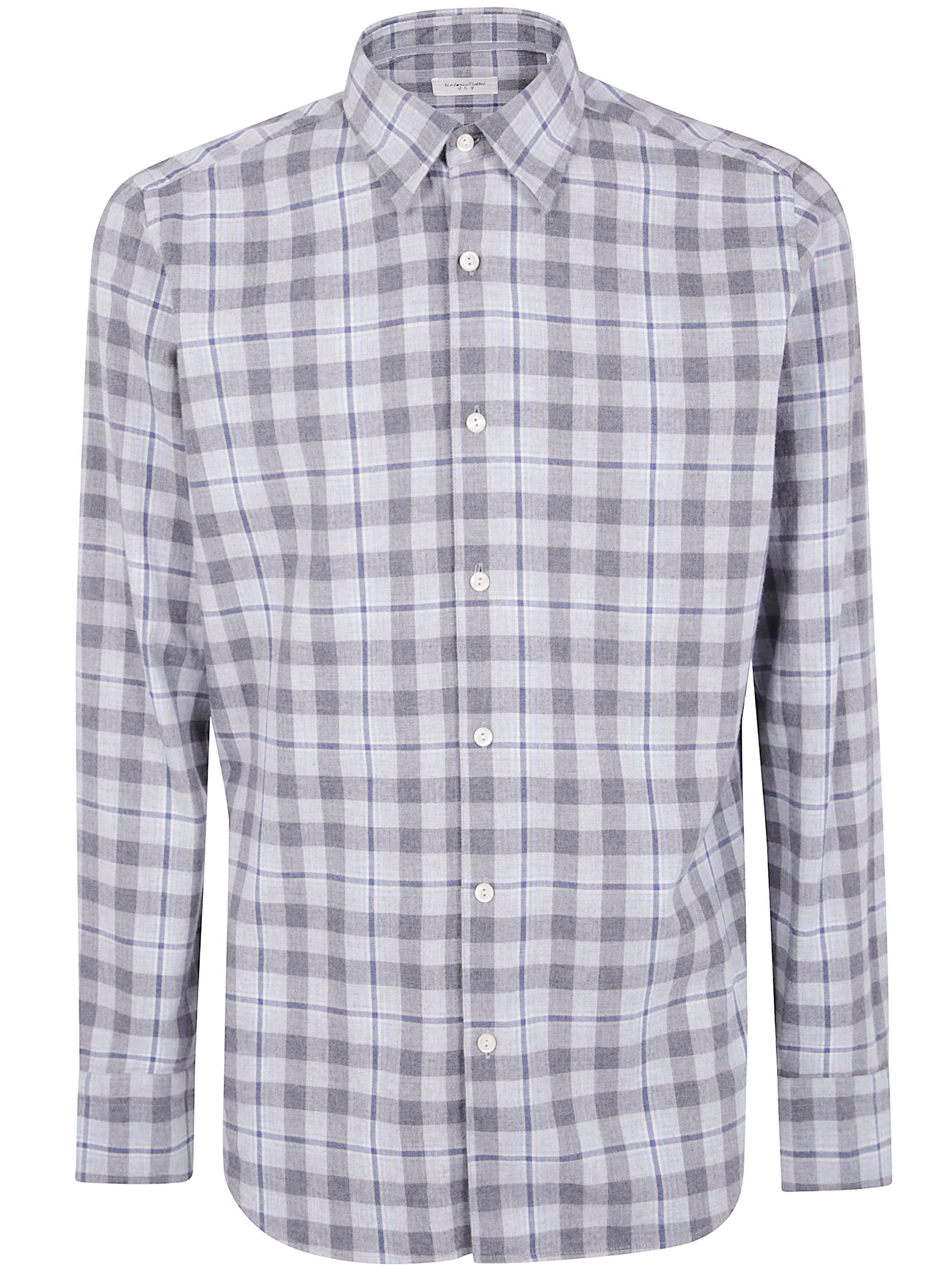 TINTORIA MATTEI Classic Tartan Shirt for Men - FW25 Collection