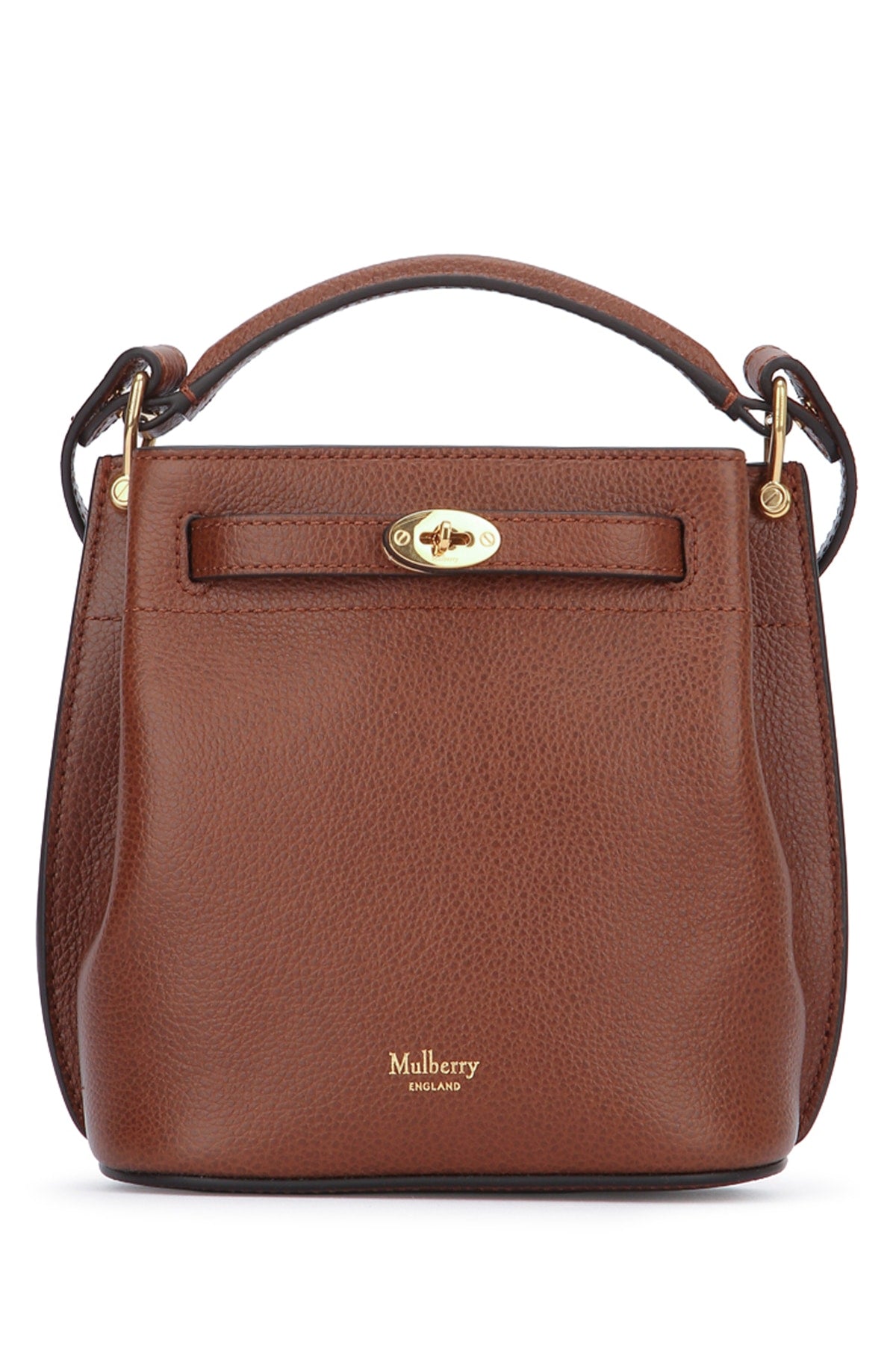 MULBERRY Mini Islington Bucket Bag - Two Tone Design