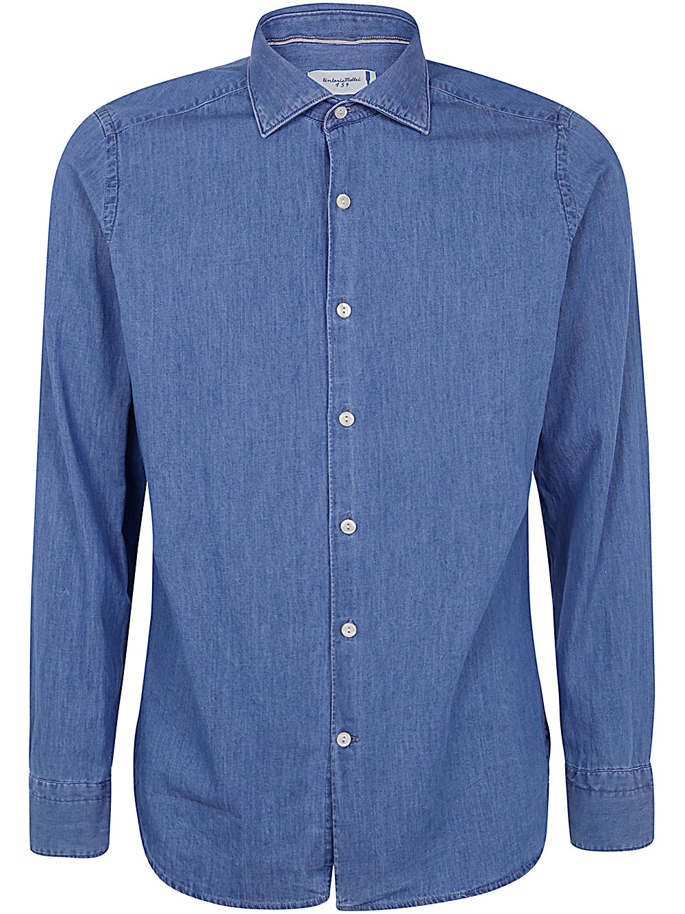 TINTORIA MATTEI Men's Matte Denim Shirt - FW24 Collection