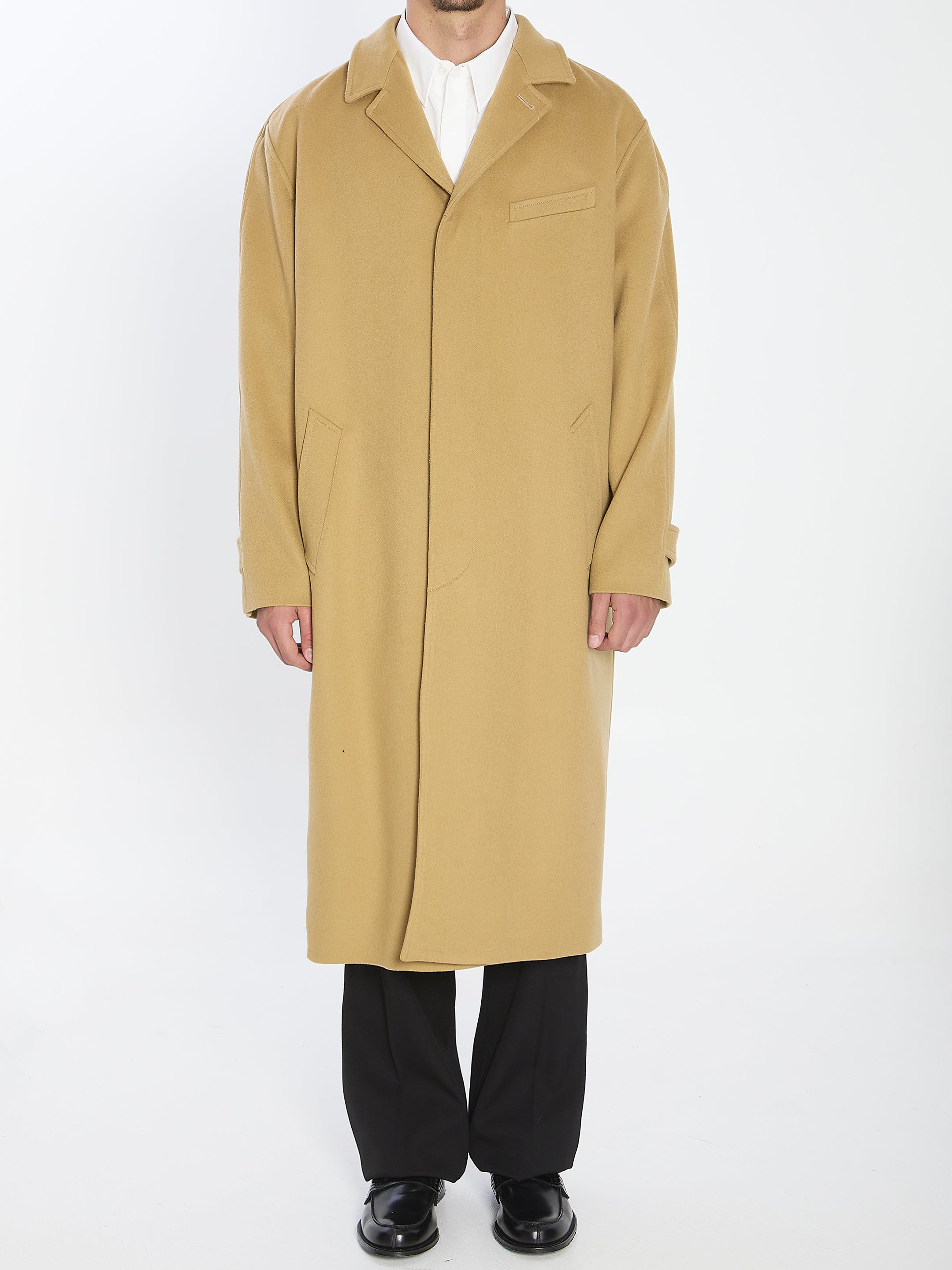 CELINE Wool Jacket with Peak Lapels - Size 50