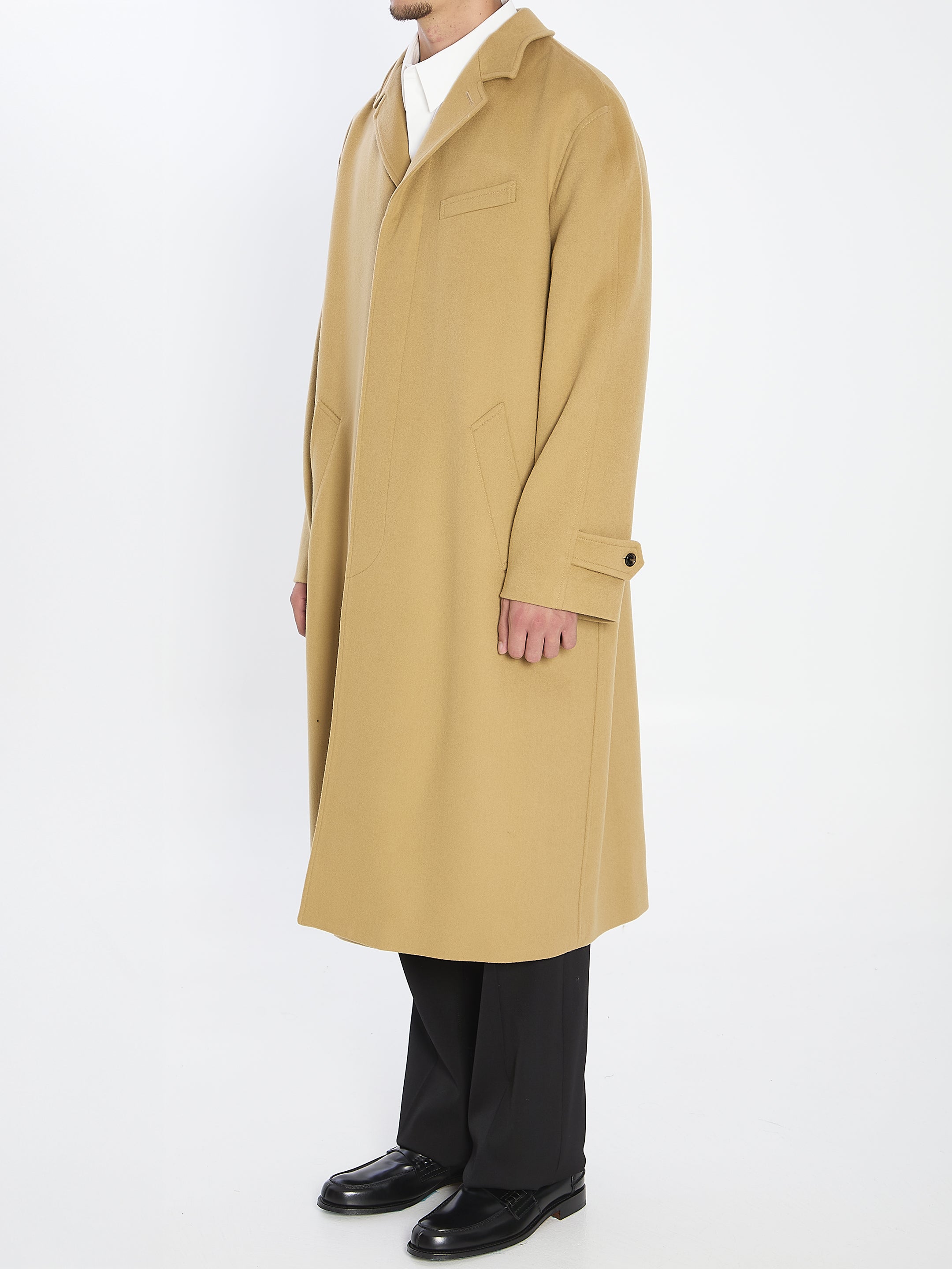 CELINE Wool Jacket with Peak Lapels - Size 50