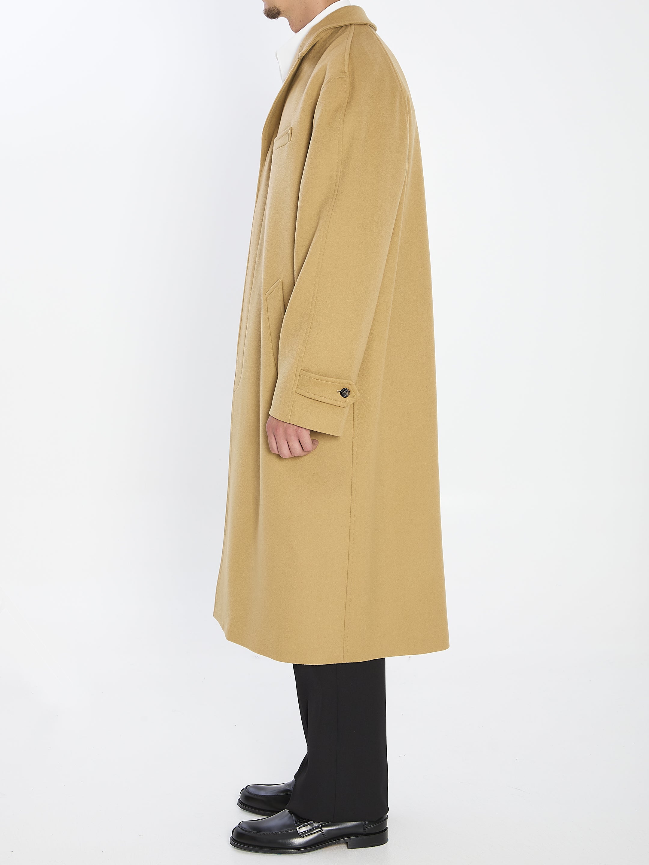 CELINE Wool Jacket with Peak Lapels - Size 50