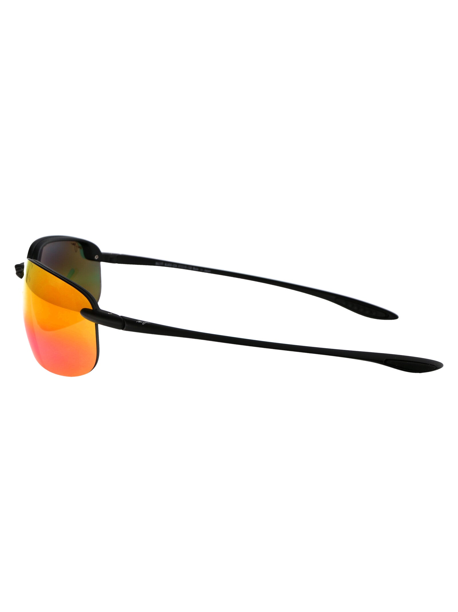 MAUI JIM Large Frame Matte Metal Sunglasses for Men