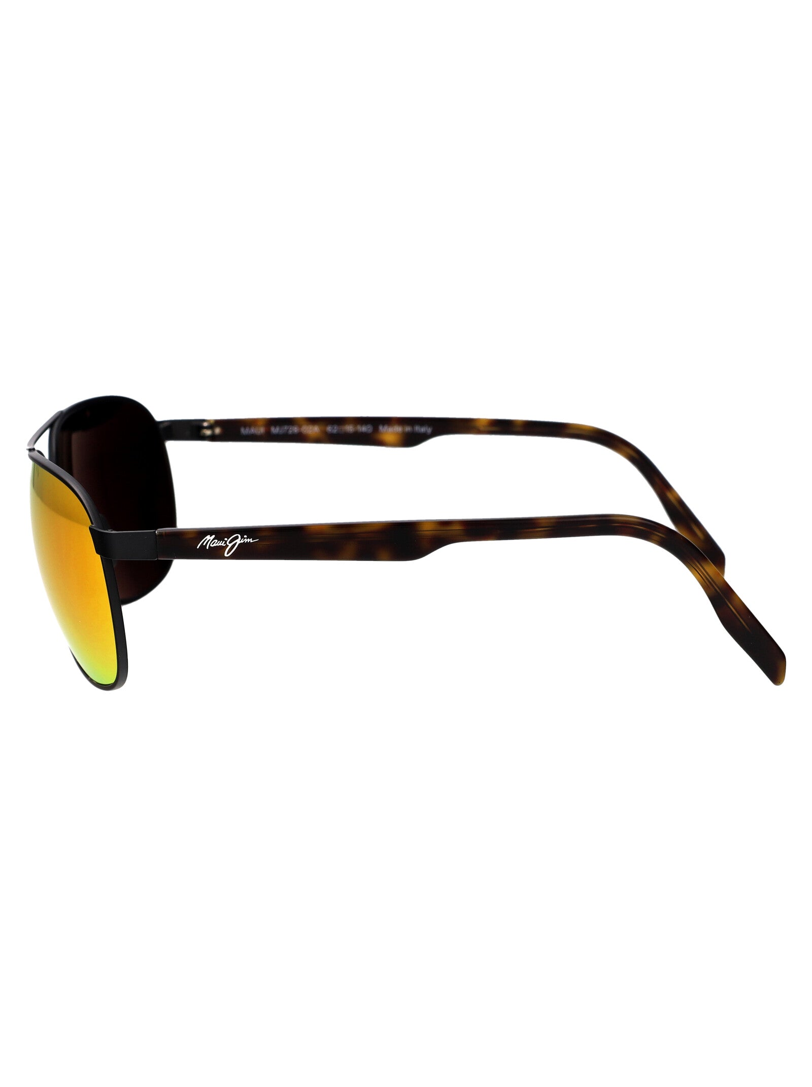 MAUI JIM Stylish Varnish Havana Ruthenium Unisex Sunglasses