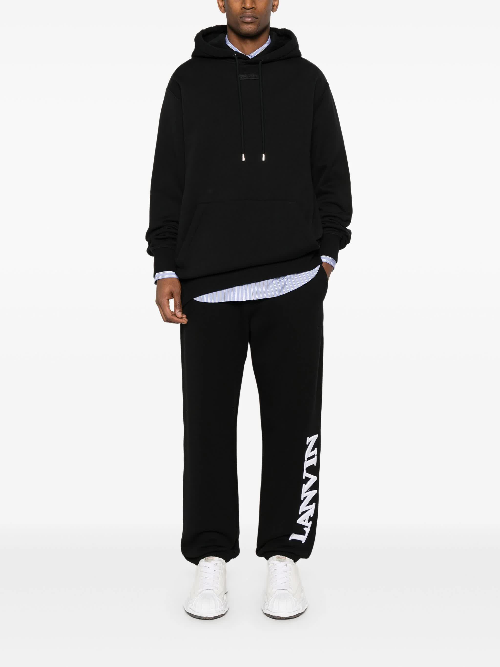 LANVIN Mini Patch Hoodie for Men