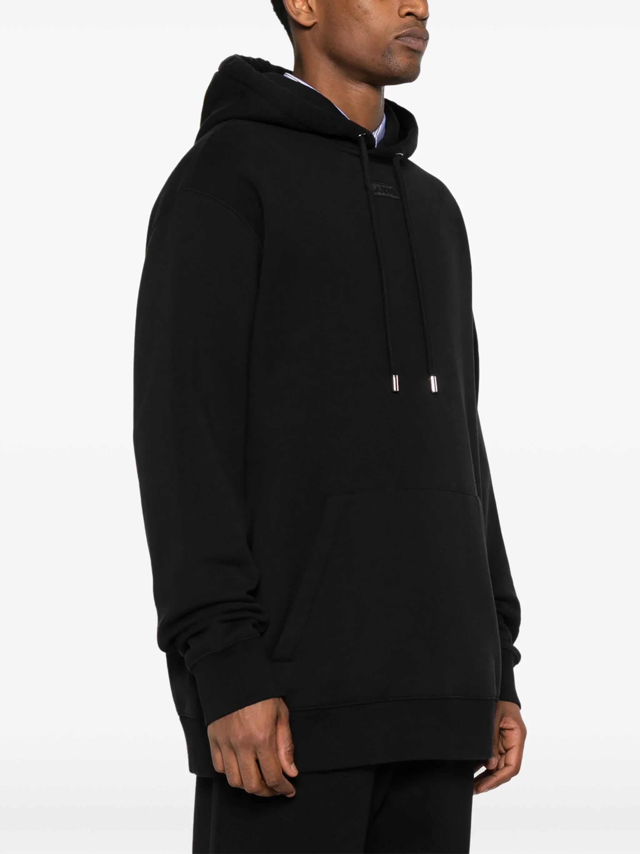 LANVIN Mini Patch Hoodie for Men