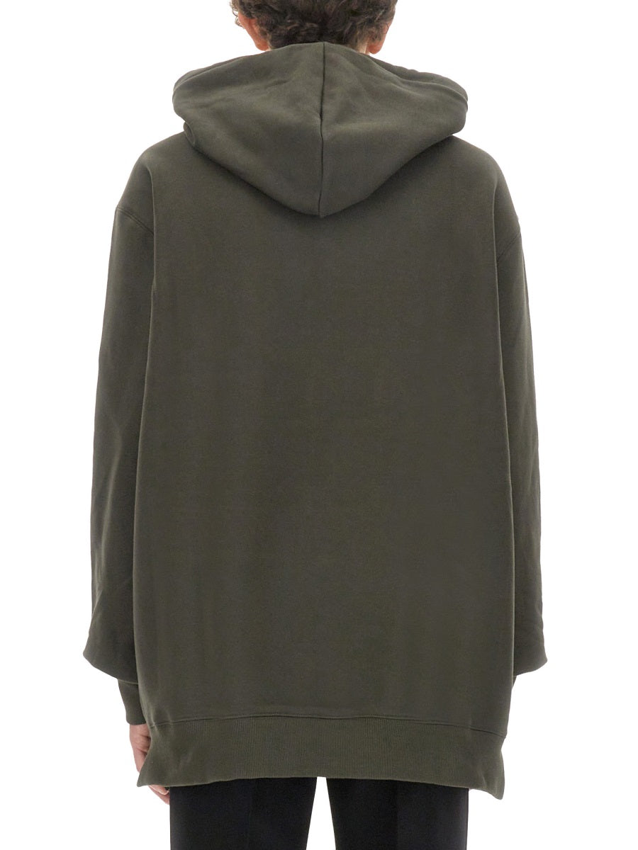LANVIN Oversized Cotton Sweatshirt - Size L