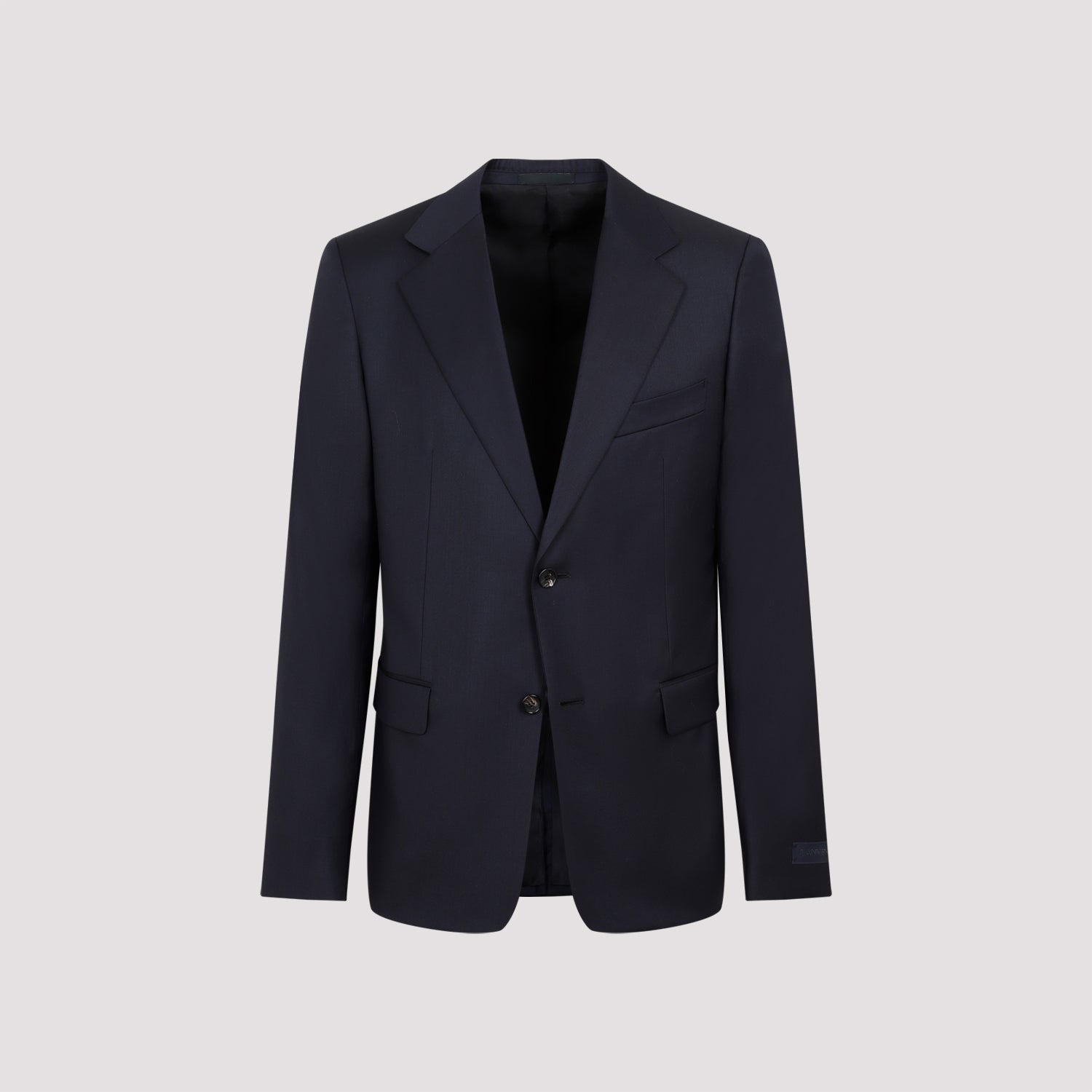 LANVIN Single Breasted Flap Pockets Jacket - Men's