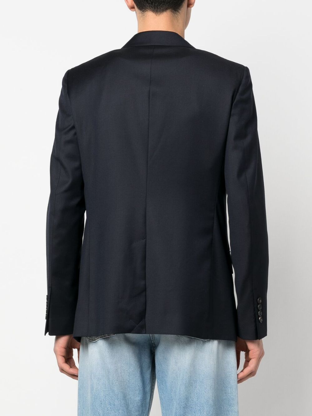 LANVIN Single-Breasted Virgin Wool Blazer
