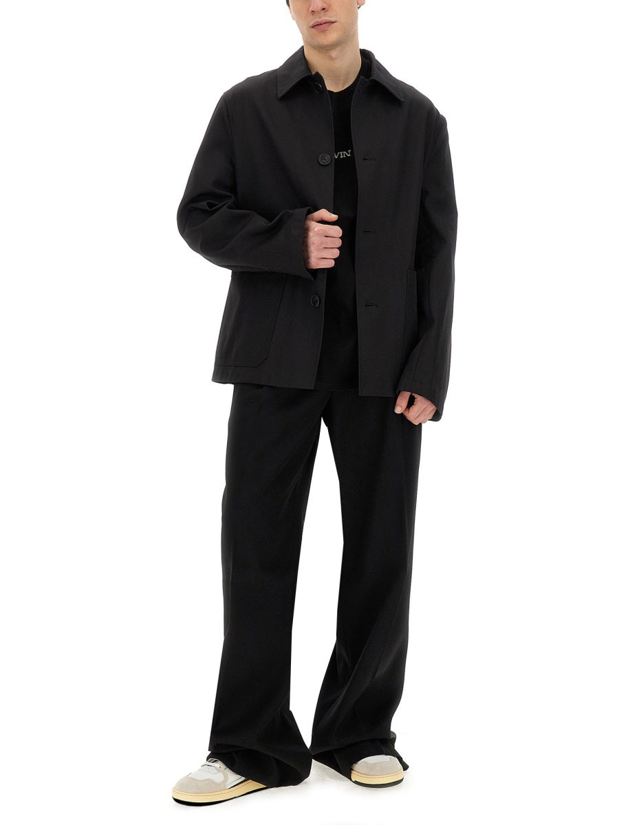 LANVIN Men's Regular Fit Workwear Jacket