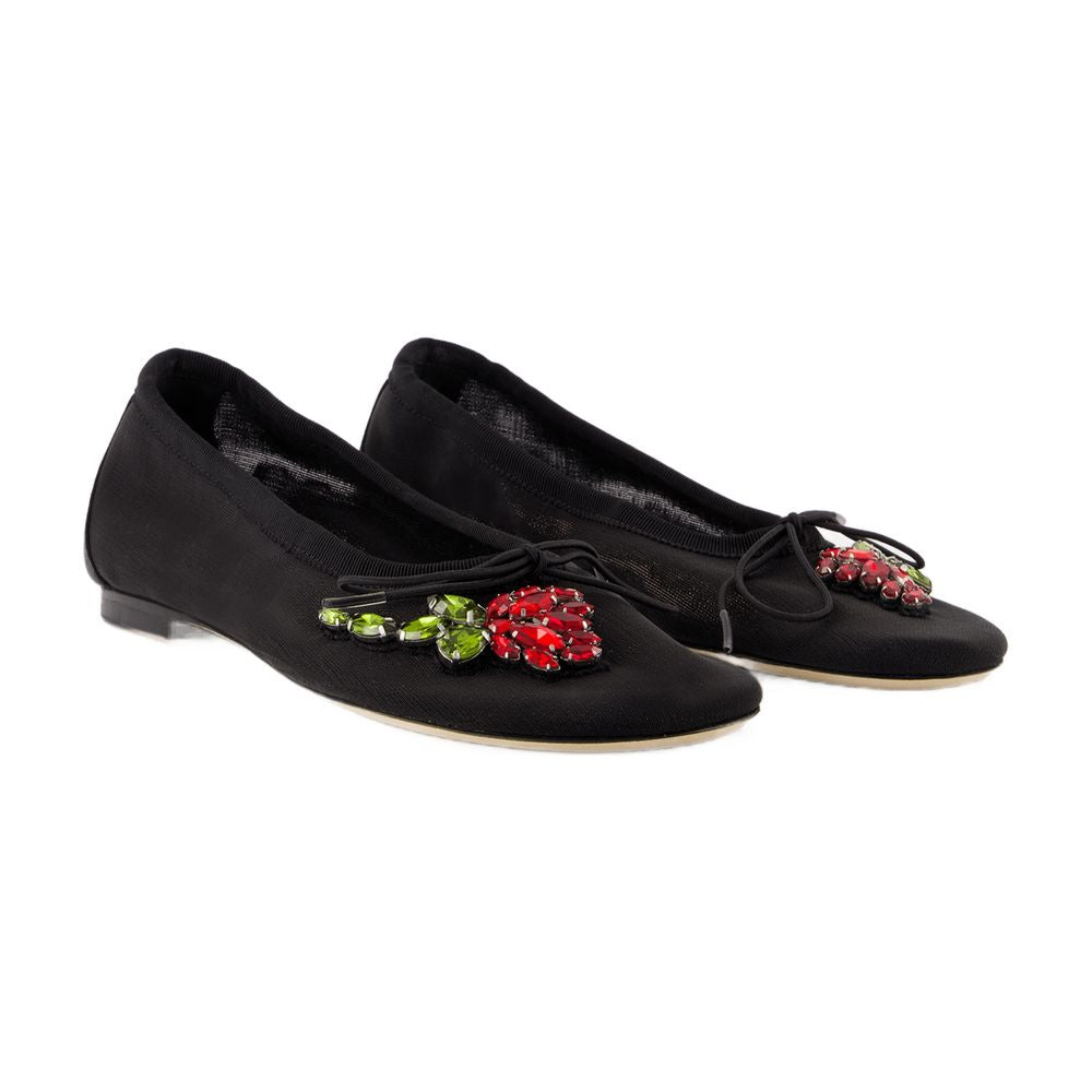 SIMONE ROCHA Mesh Ballerina Flats for Women