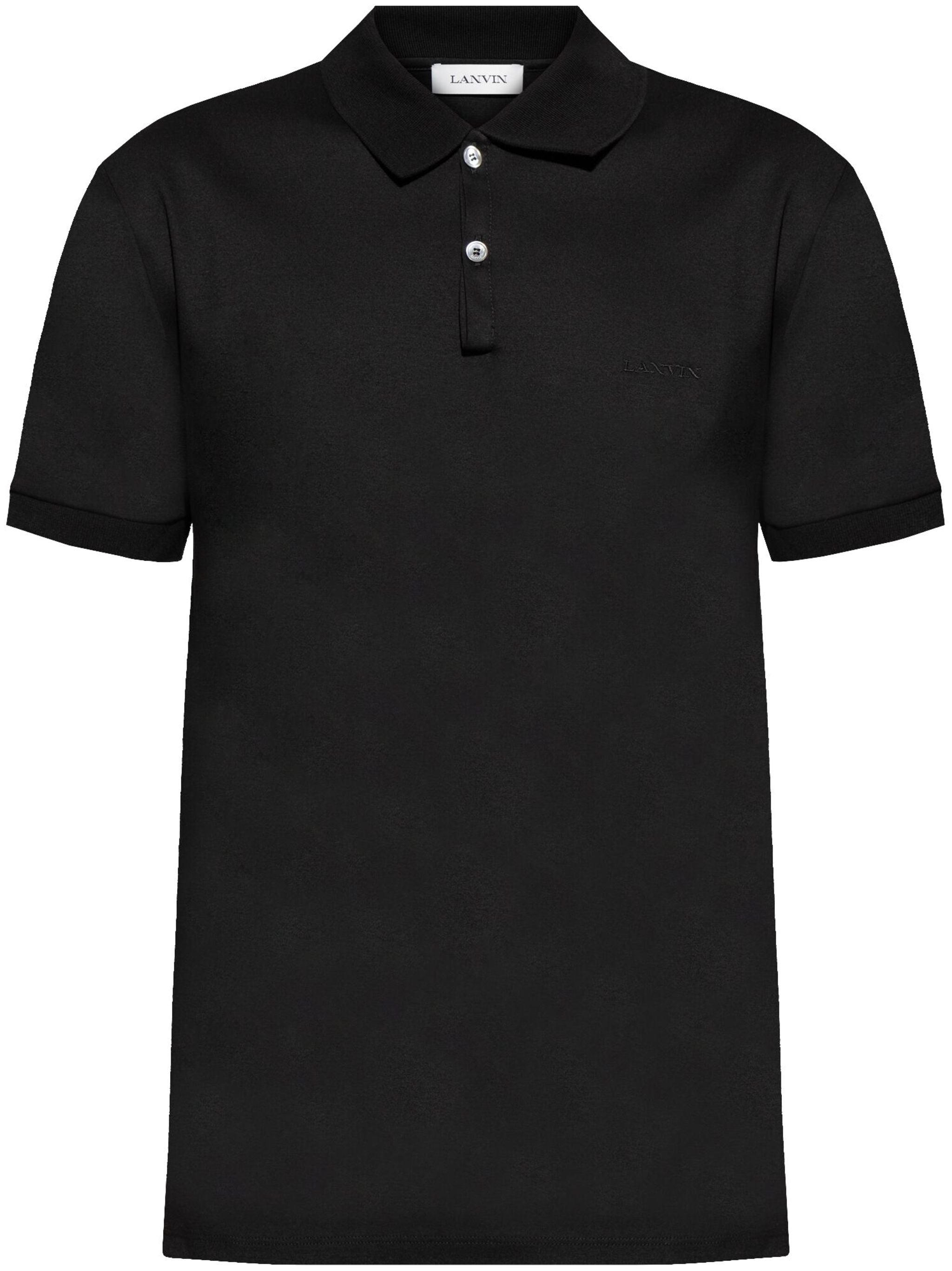 LANVIN Men's Classic Cotton Polo Shirt