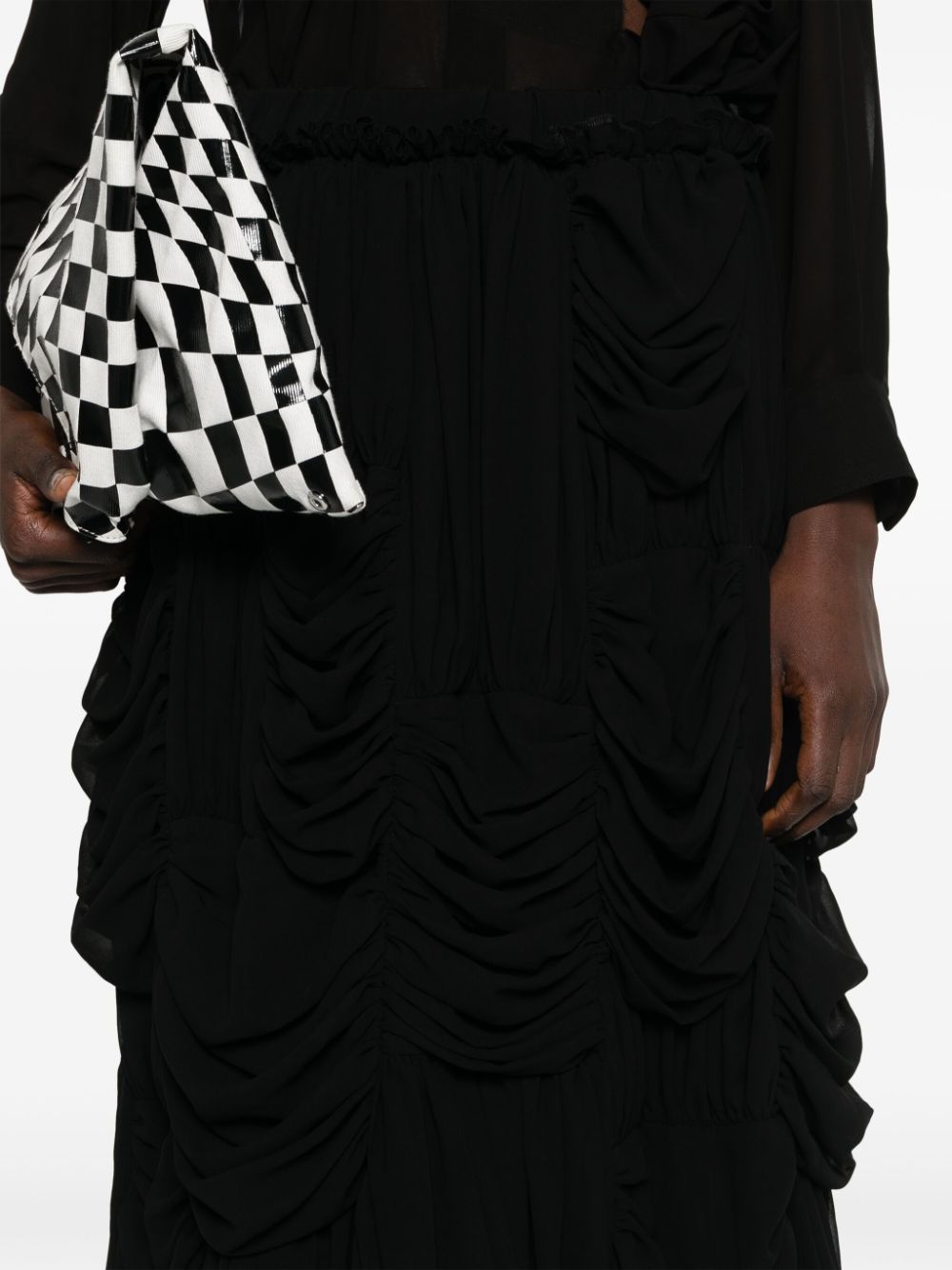 COMME DES GARÇONS Gathered Mini Skirt for Women - SS24