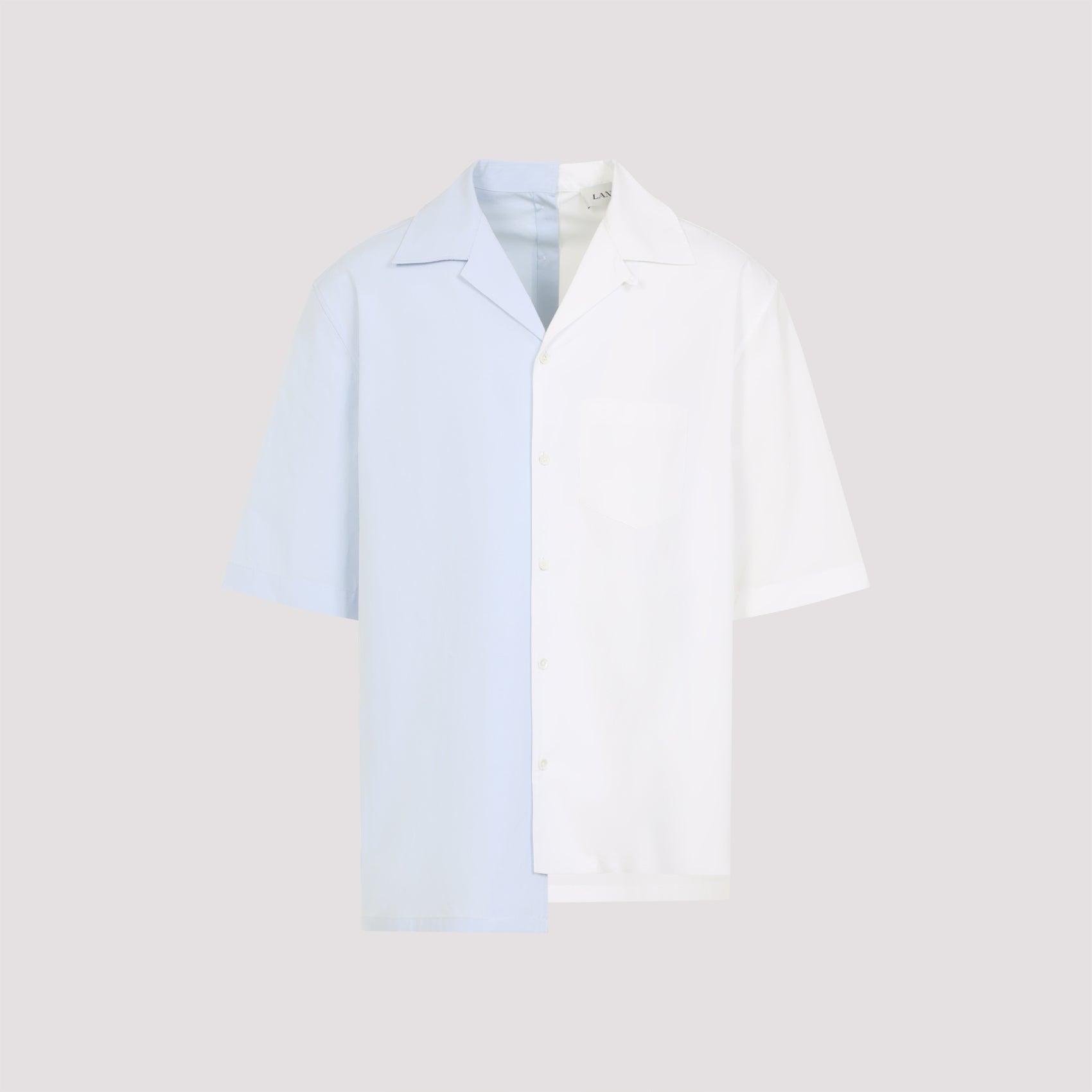 LANVIN Men's Cotton Shirt - Spring/Summer 2025