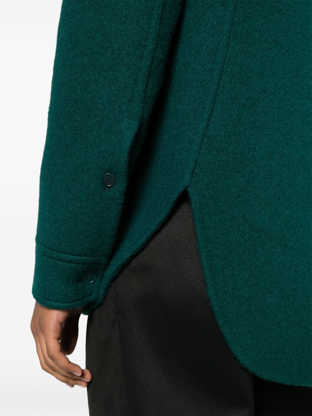 LANVIN Twisted Cocoon Overshirt for Men - FW23