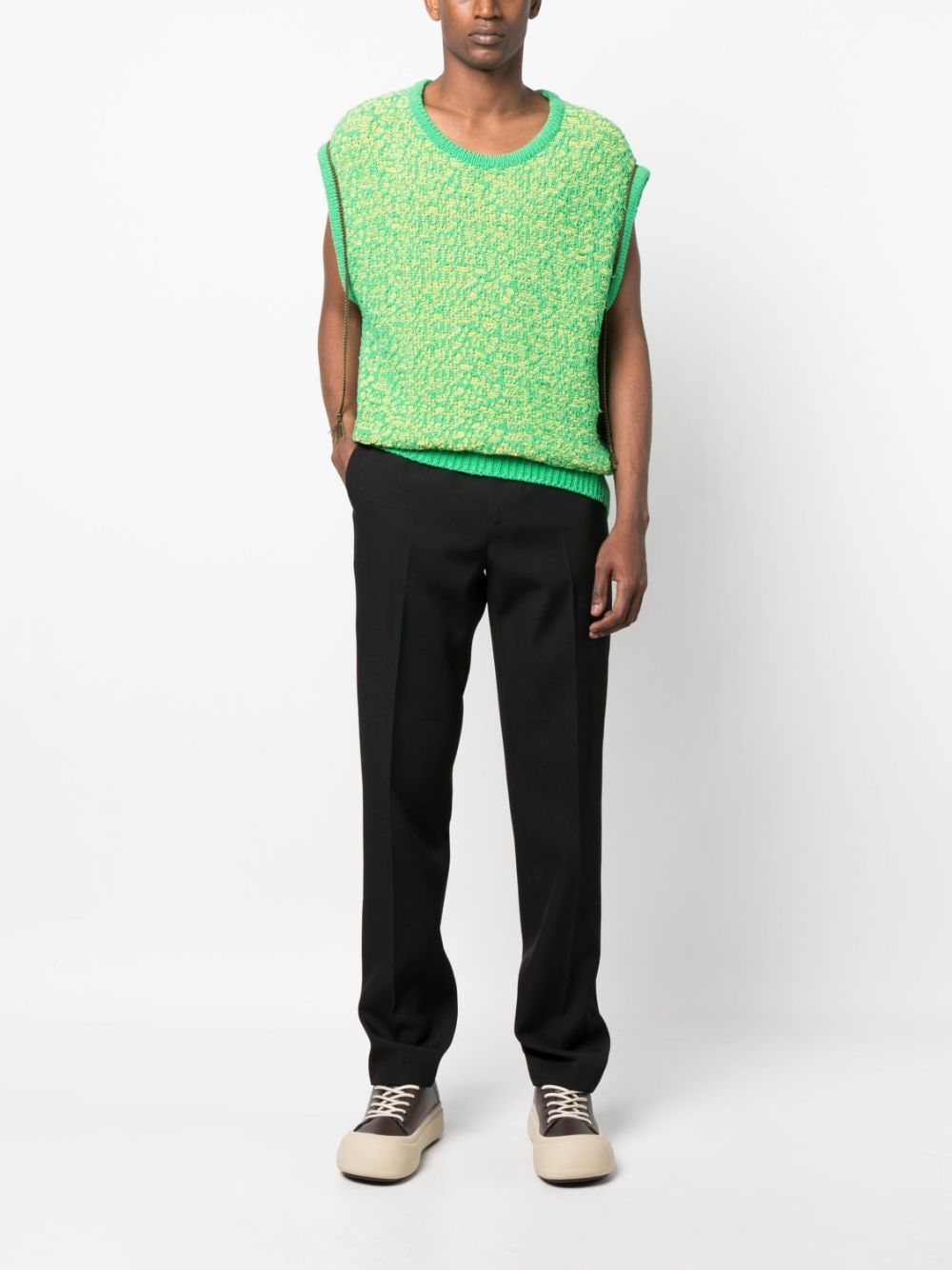 LANVIN Classic Tailored Cigarette Pants for Men