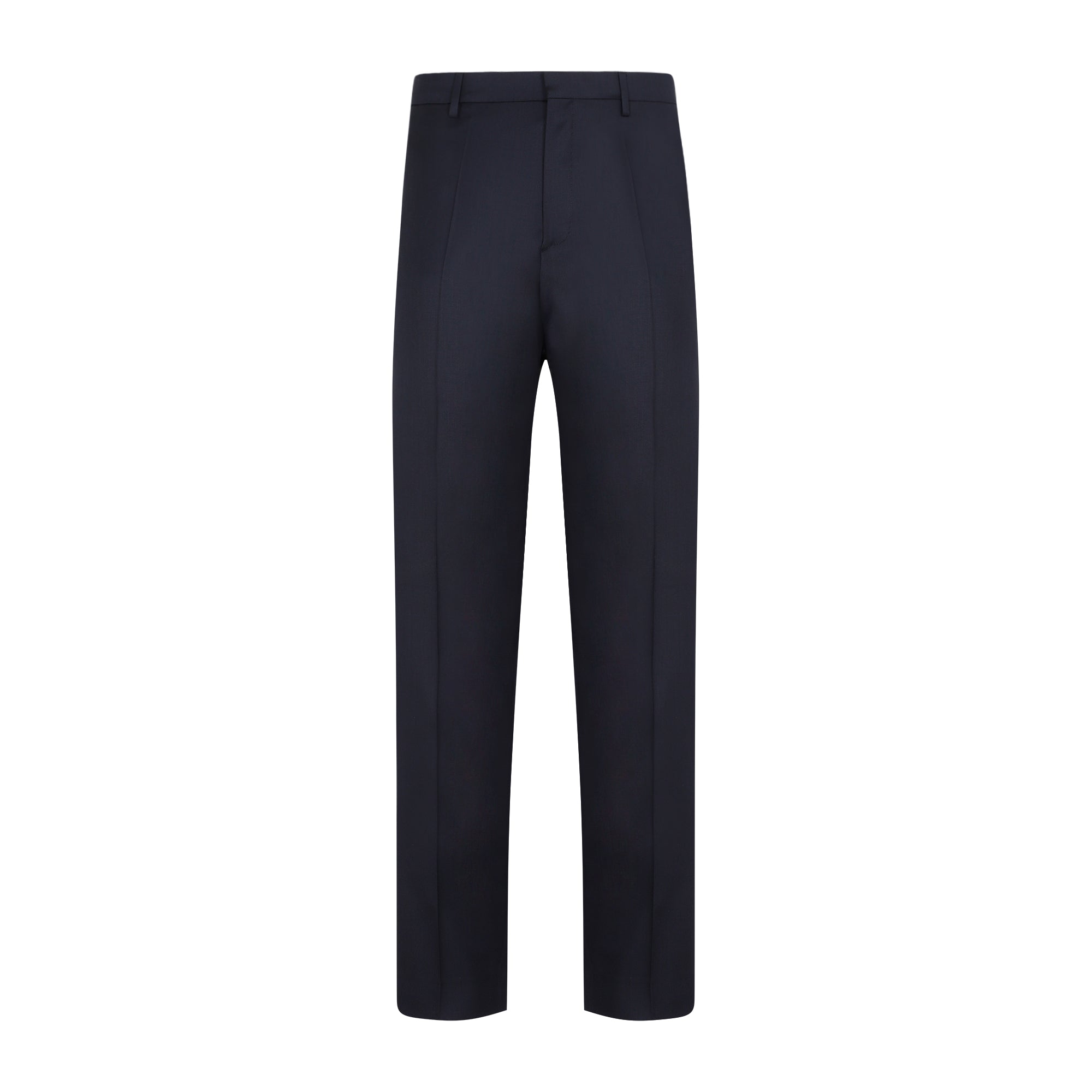 LANVIN Tailored Slim Fit Wool Trousers