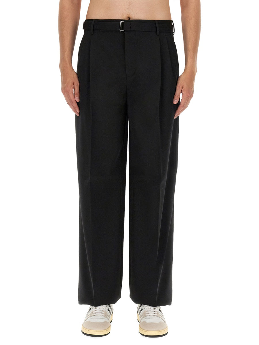 LANVIN Wide Leg Pants for Men