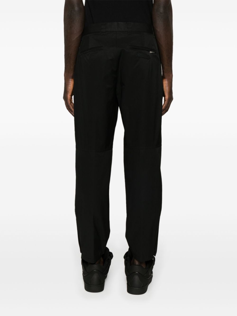 LANVIN Cotton Blend Biker Trousers for Men
