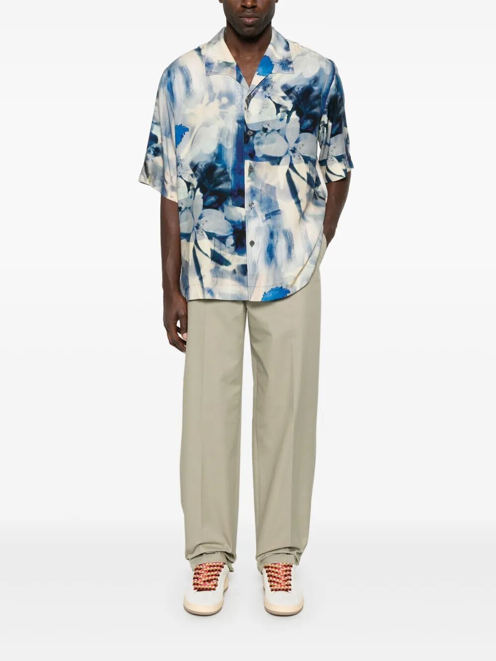 LANVIN Men's Classic Chino Trousers - Spring/Summer 2025