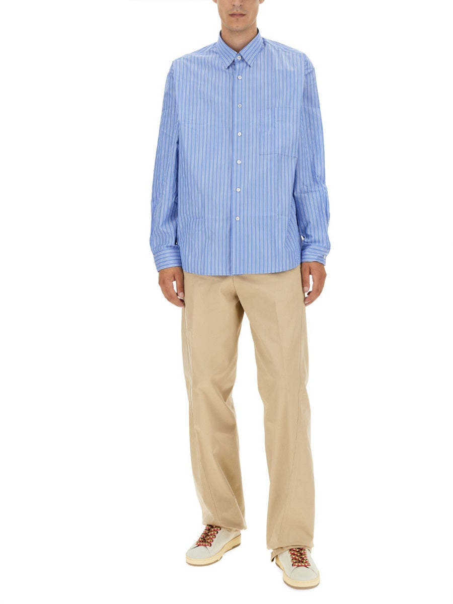 LANVIN Relaxed Fit Twisted Chino Pants - Size 50