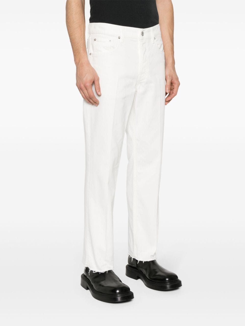 LANVIN Straight 5 Pocket Trousers - Men's