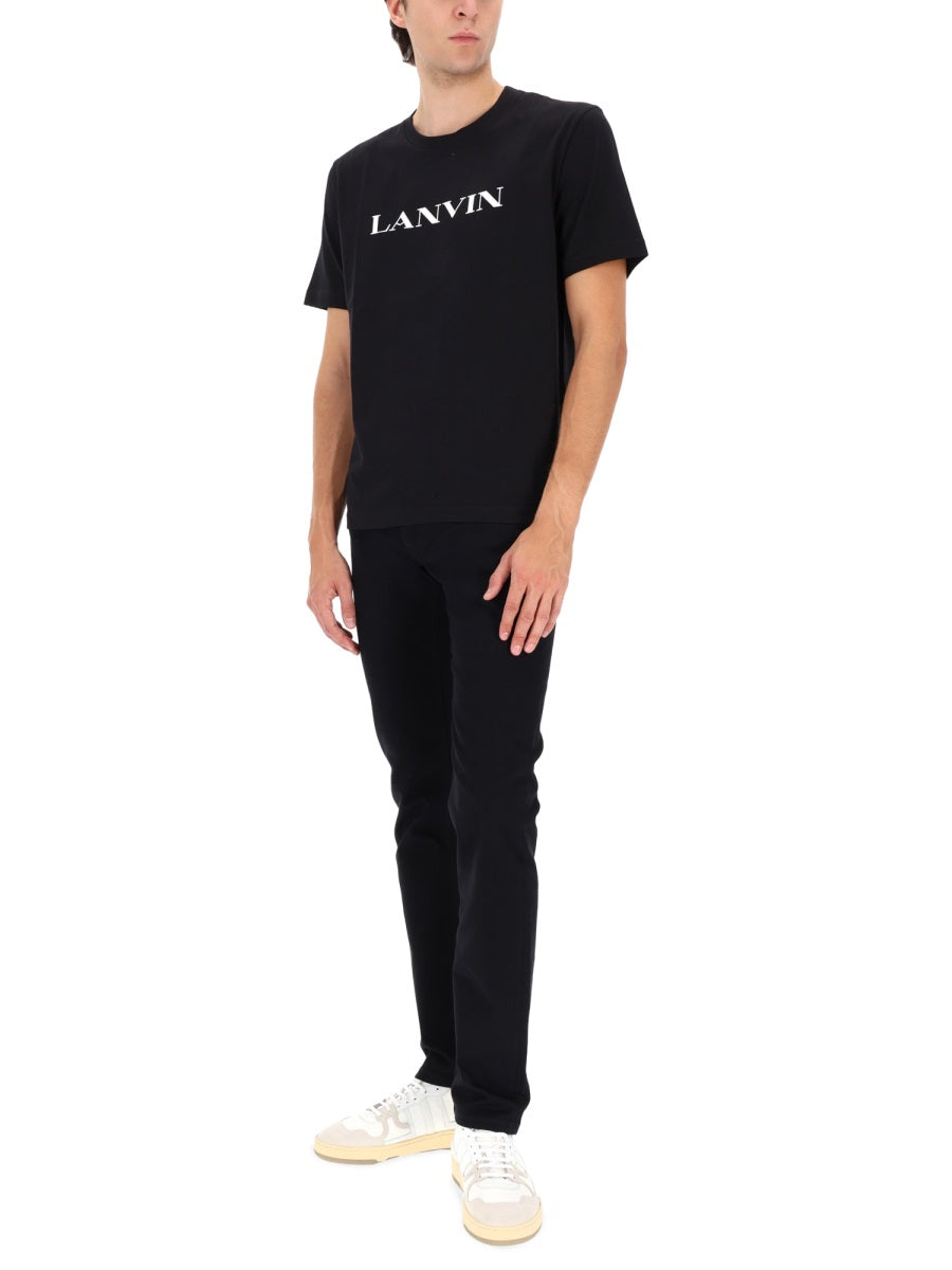 LANVIN Men's Premium Cotton T-Shirt - Fall/Winter 2025