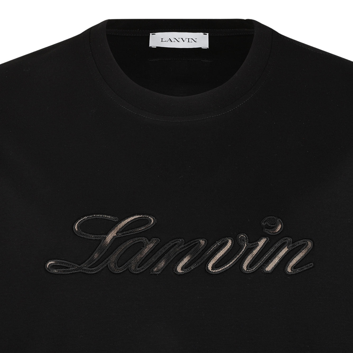 LANVIN Cotton T-Shirt and Polo for Men - SS25 Collection