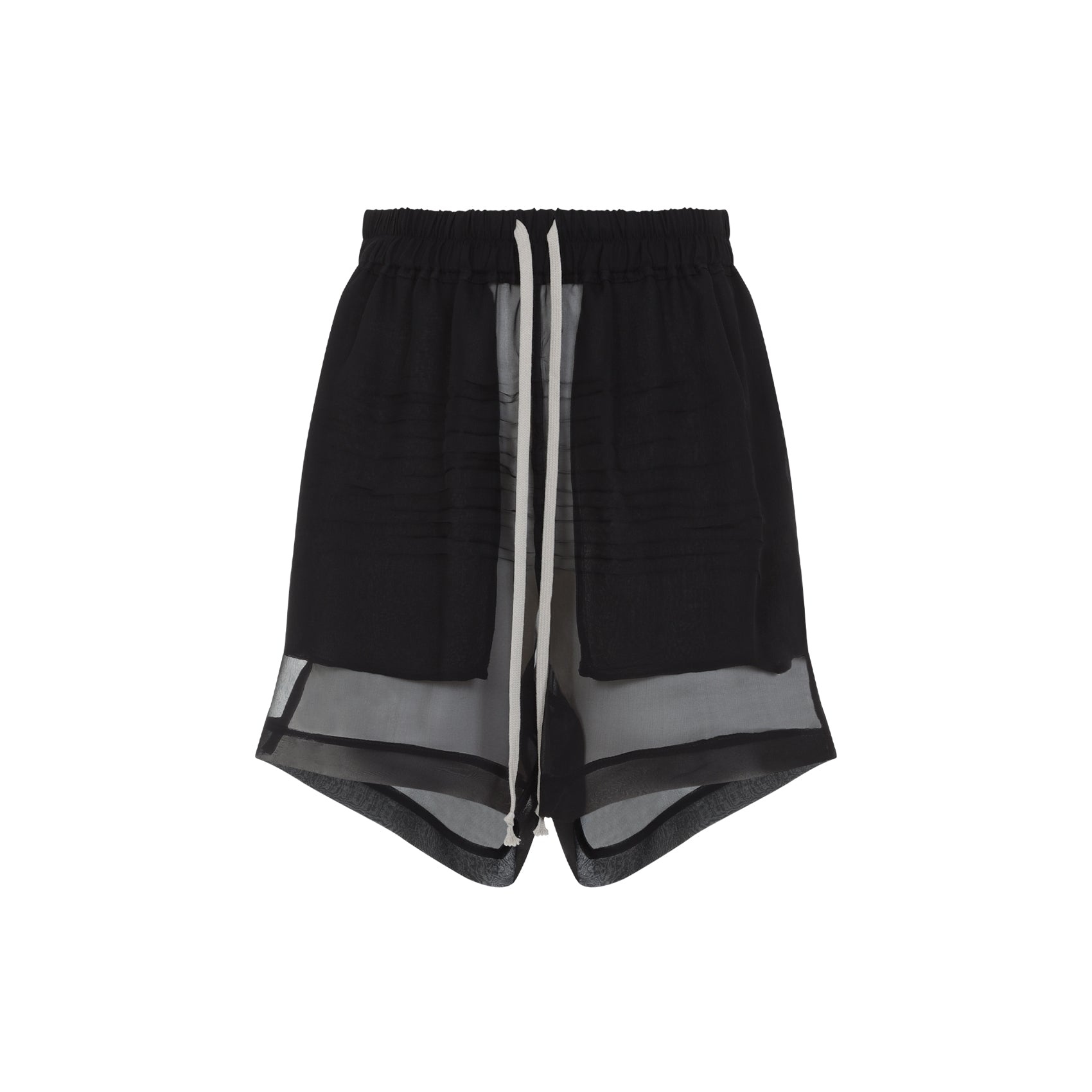 RICK OWENS Silk Shorts for Women - Mini Style