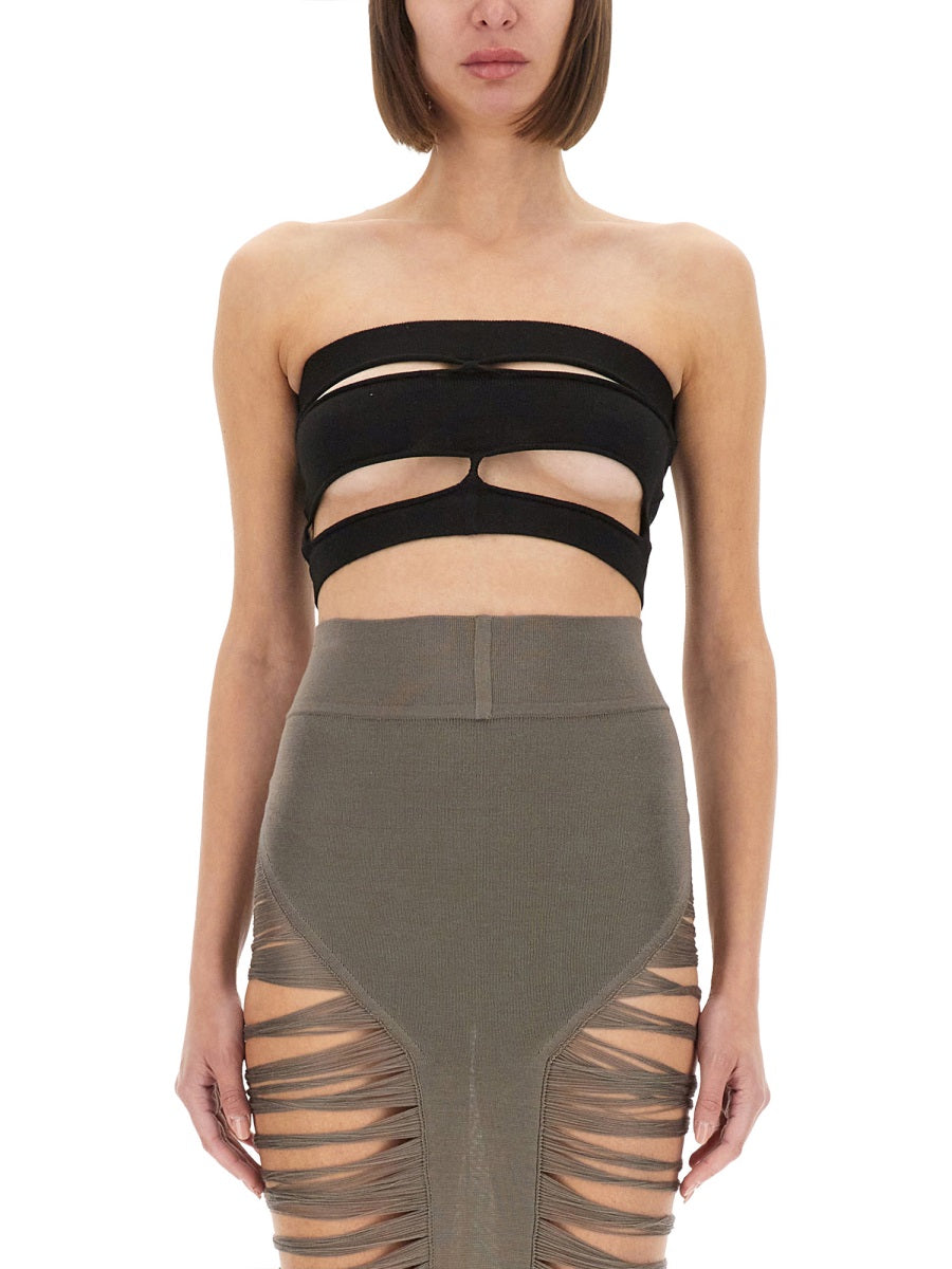 RICK OWENS Slim Fit Bandeau Top