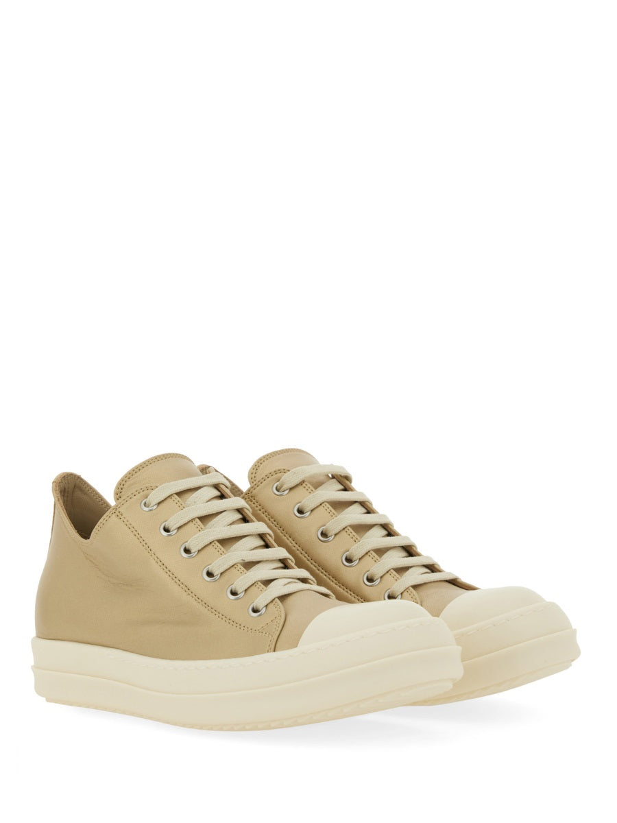 RICK OWENS Luxurious Leather Sneakers for Women