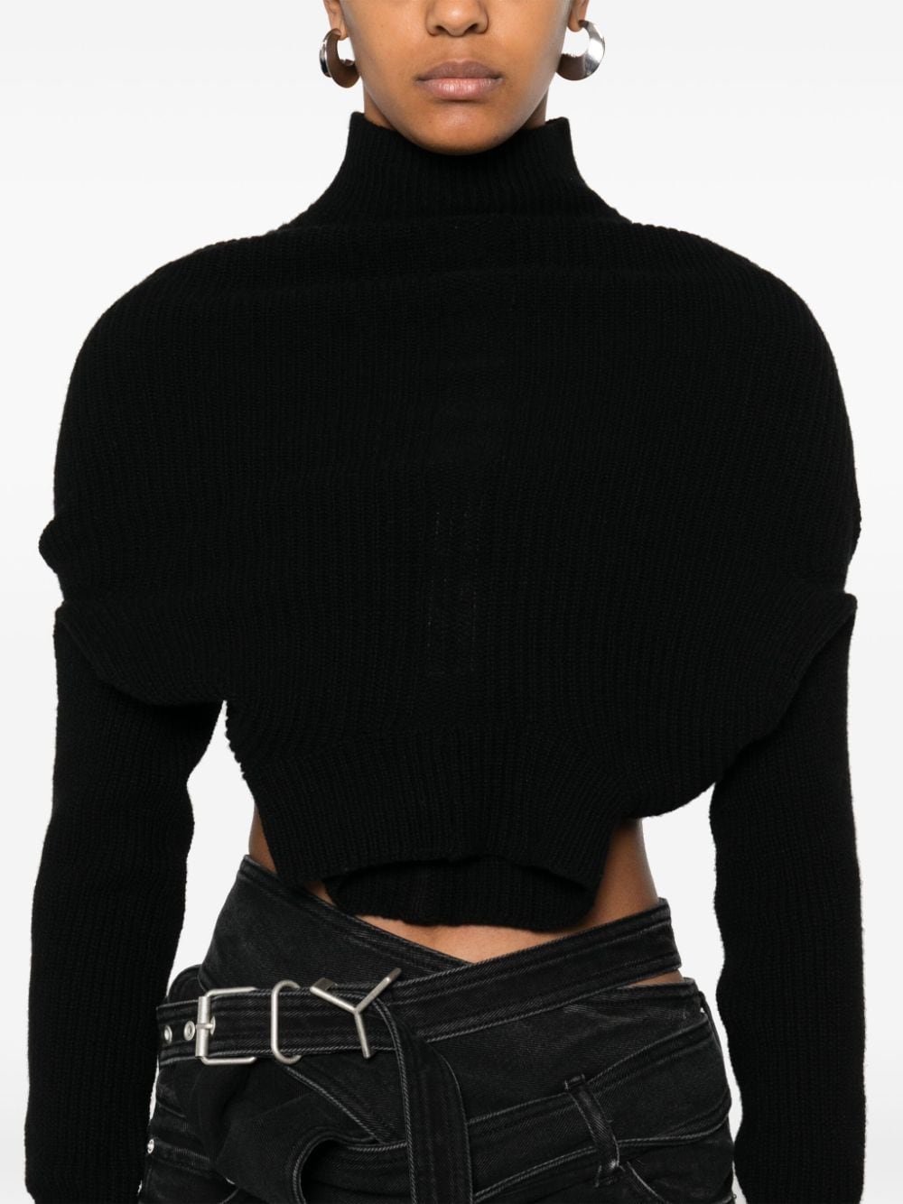 RICK OWENS Cashmere Turtle-Neck Jumper