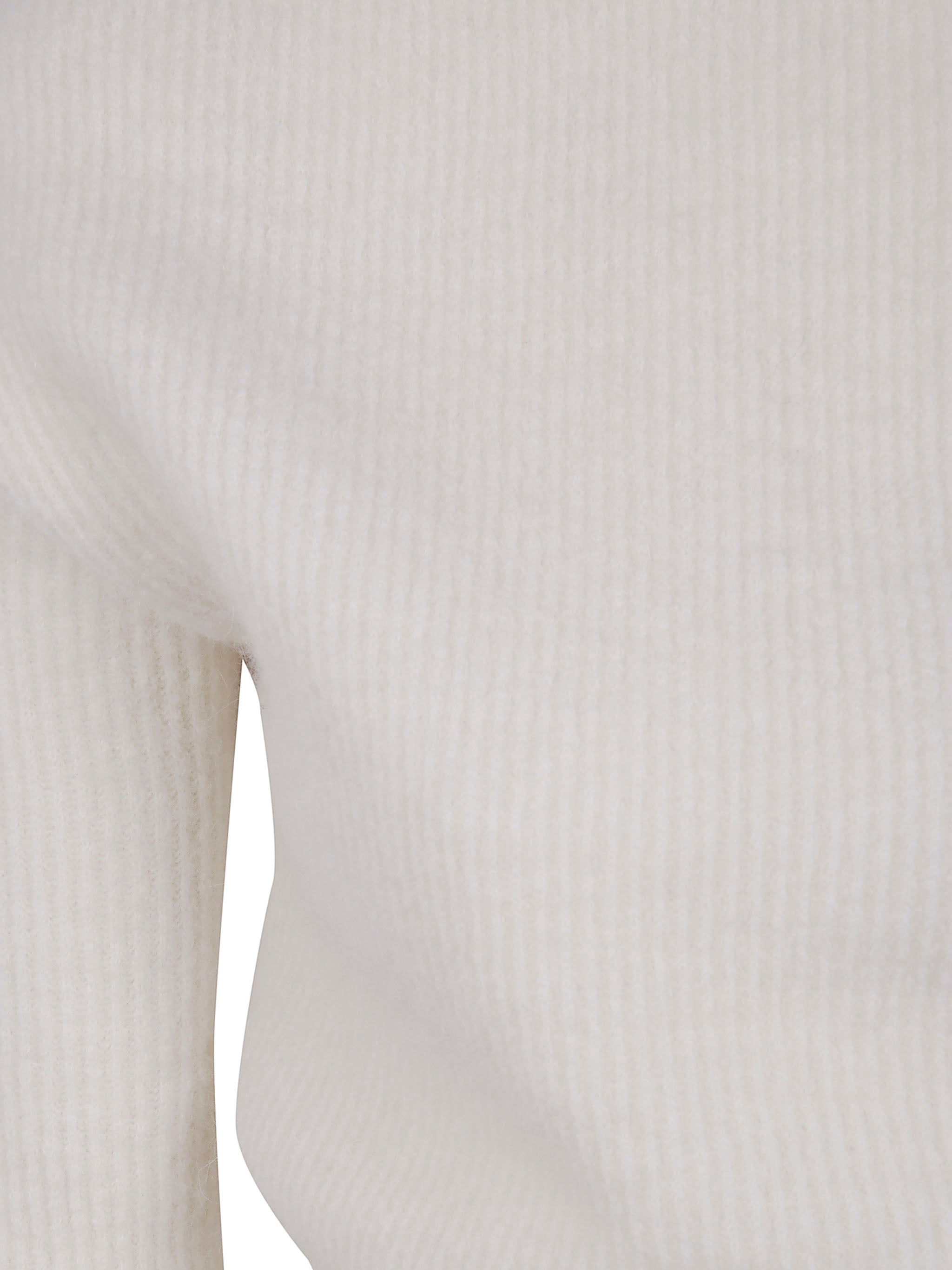 RICK OWENS Wool Off-Shoulder Sweater