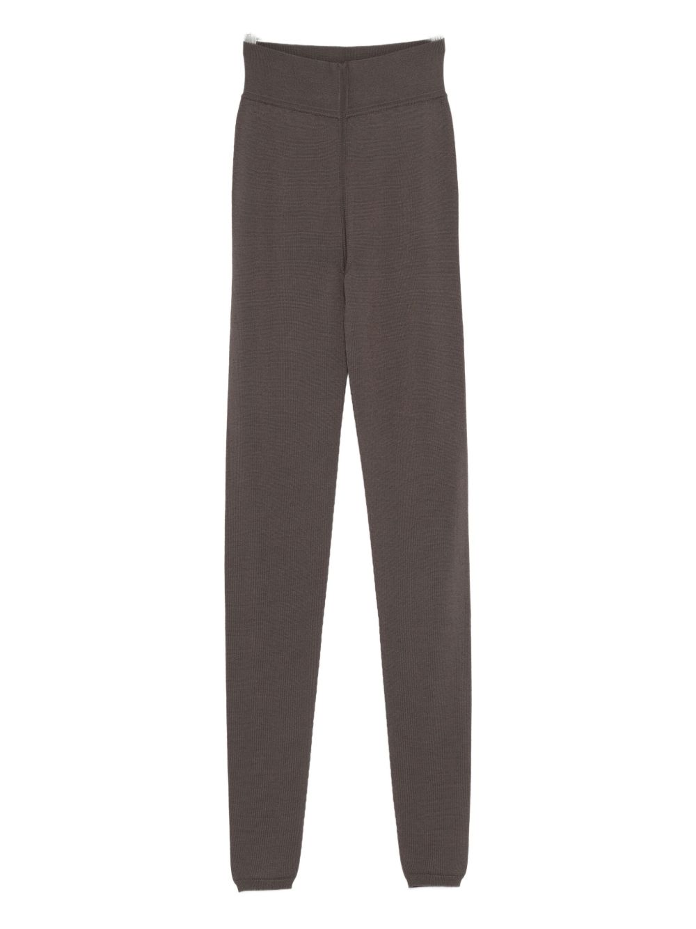 RICK OWENS High-Waisted Knit Leggings