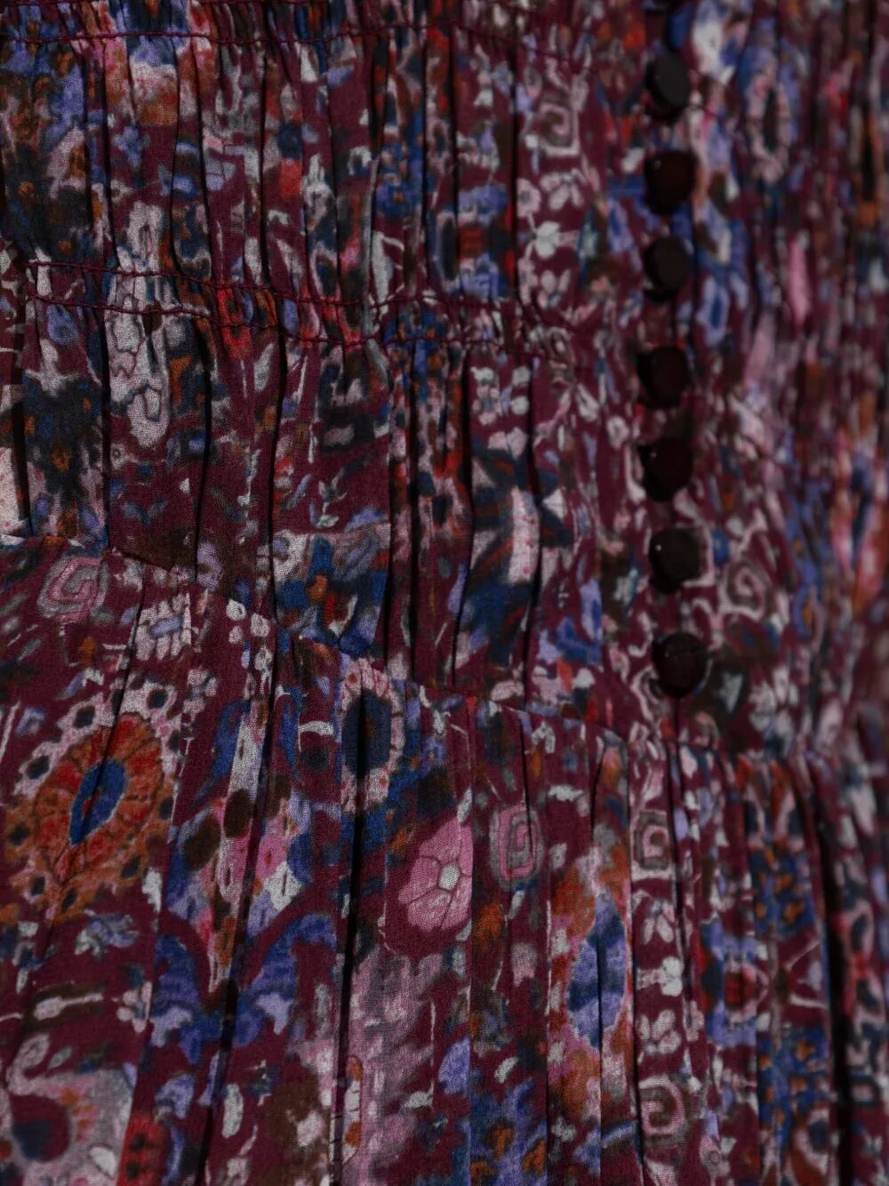 ISABEL MARANT ETOILE Long Printed Crepe Dress for Women