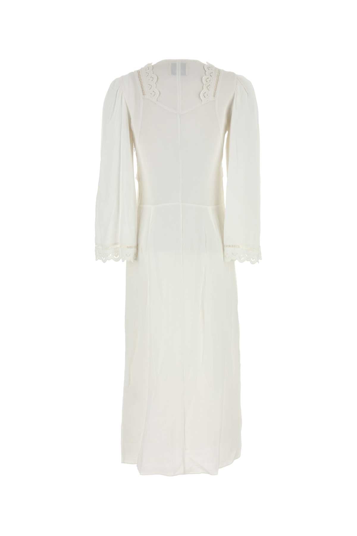 ISABEL MARANT Crepe Faustina Mini Dress for Women - FW25 Collection