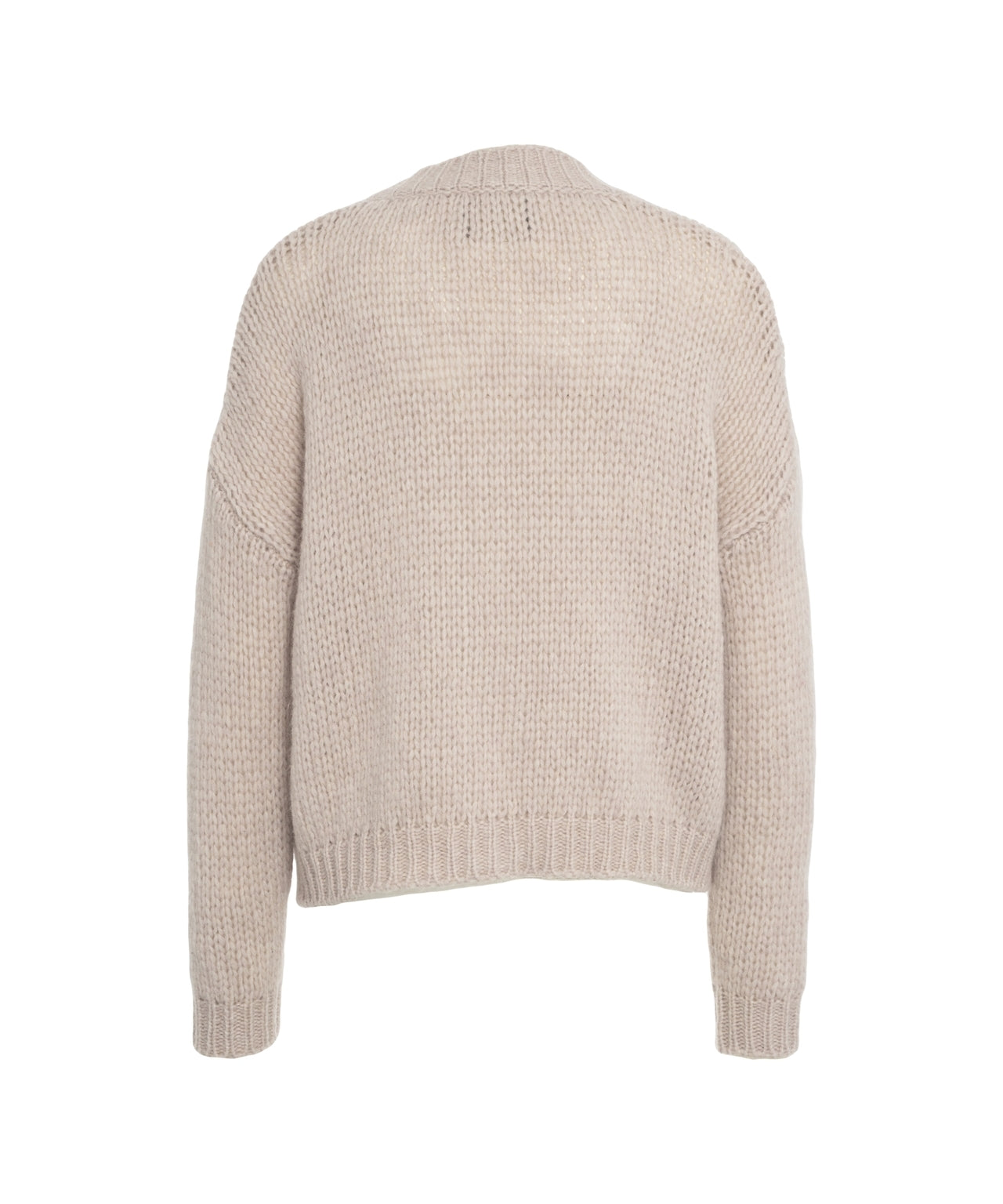 ROBERTO COLLINA Classic V-Neck Cardigan with Button Closure